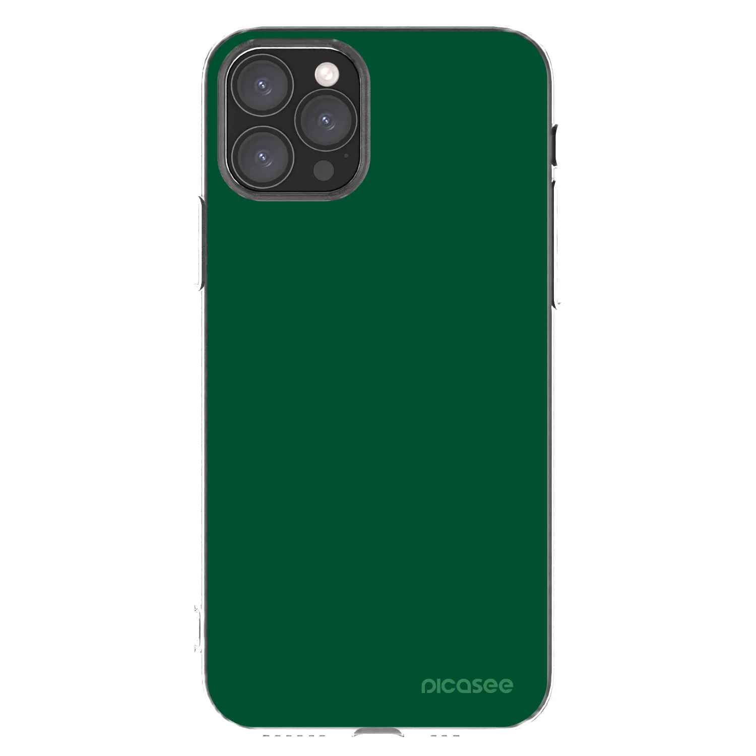 Picasee átlátszó szilikon tok az alábbi mobiltelefonokra Apple iPhone 11 Pro - Green Gleam