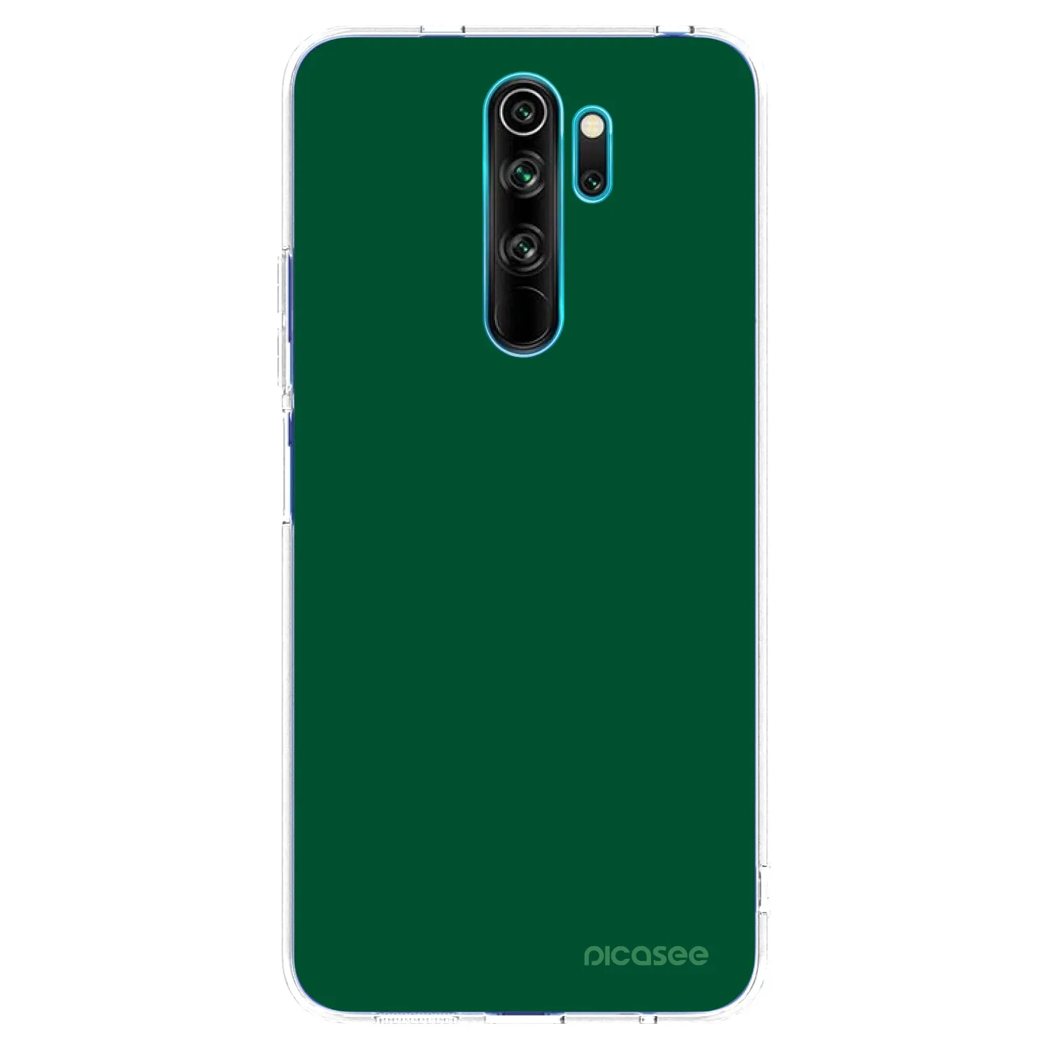 Picasee átlátszó szilikon tok az alábbi mobiltelefonokra Xiaomi Redmi Note 8 Pro - Green Gleam