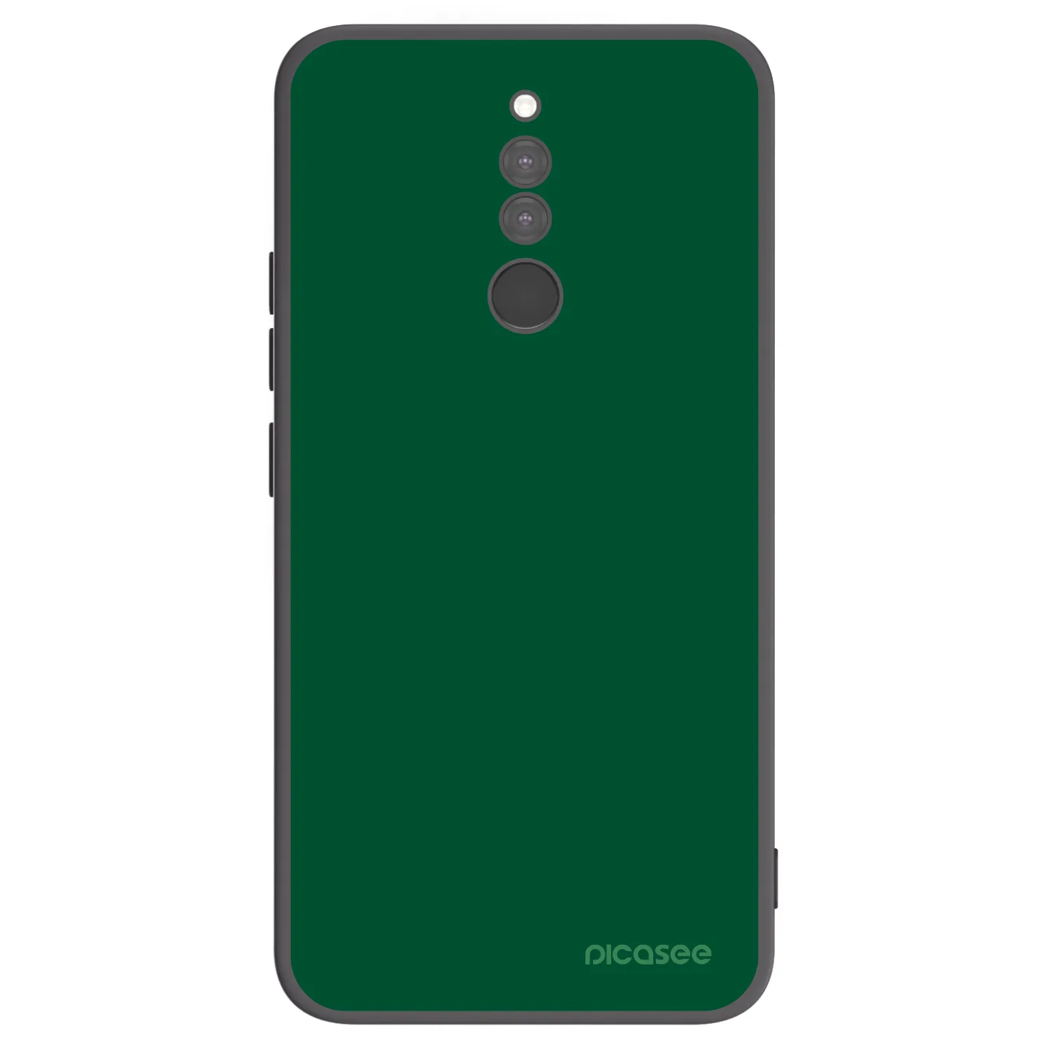 Picasee fekete szilikon tok az alábbi mobiltelefonokra Xiaomi Redmi 8 - Green Gleam