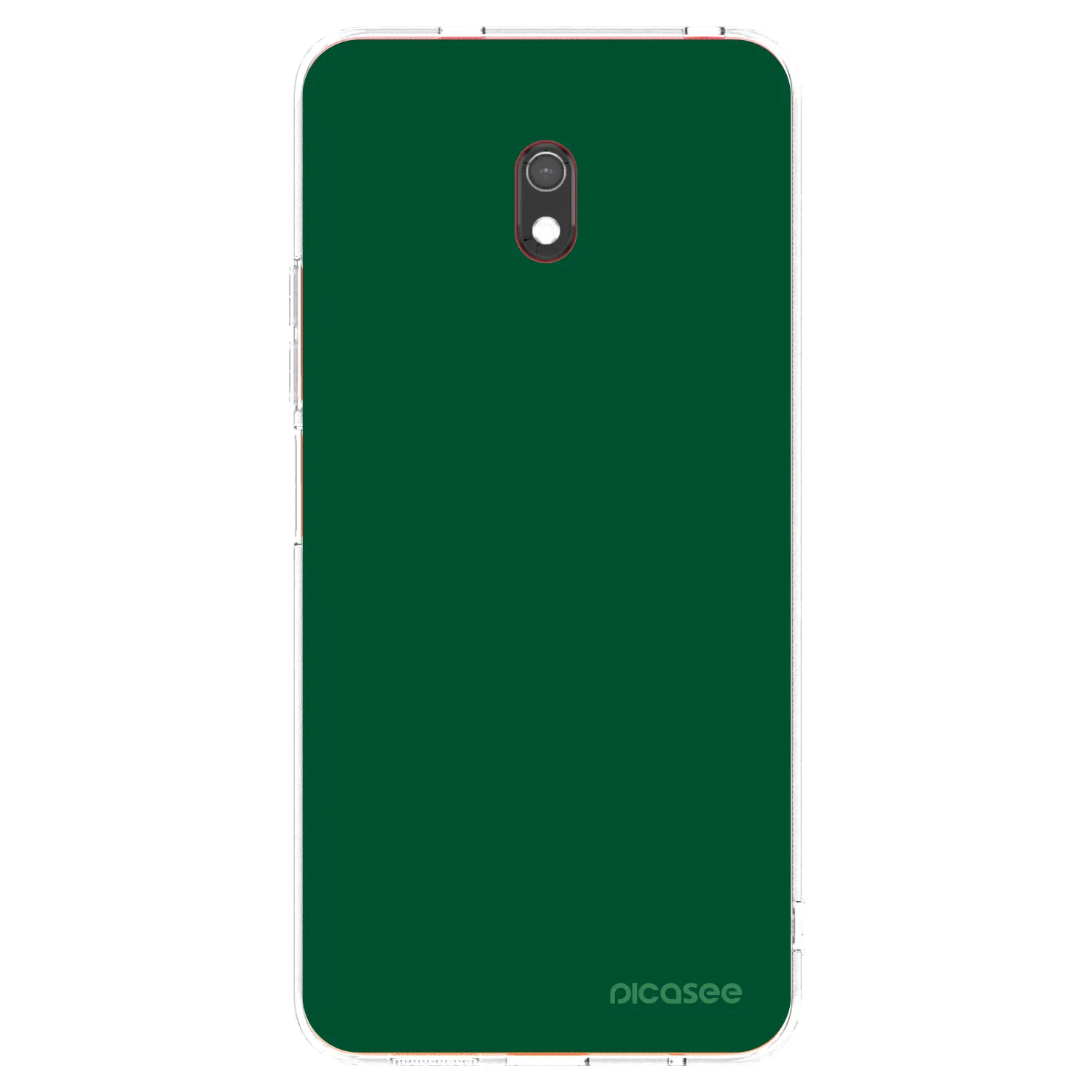 Picasee átlátszó szilikon tok az alábbi mobiltelefonokra Xiaomi Redmi 8A - Green Gleam