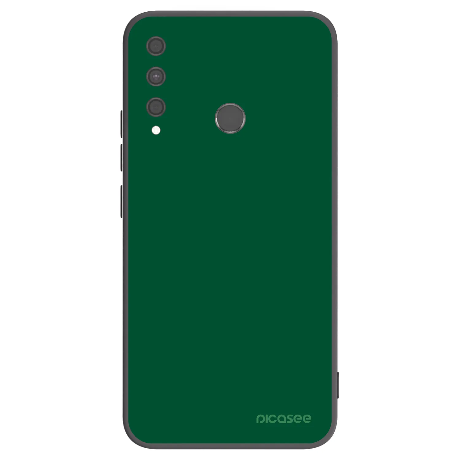 Picasee fekete szilikon tok az alábbi mobiltelefonokra Huawei P40 Lite E - Green Gleam