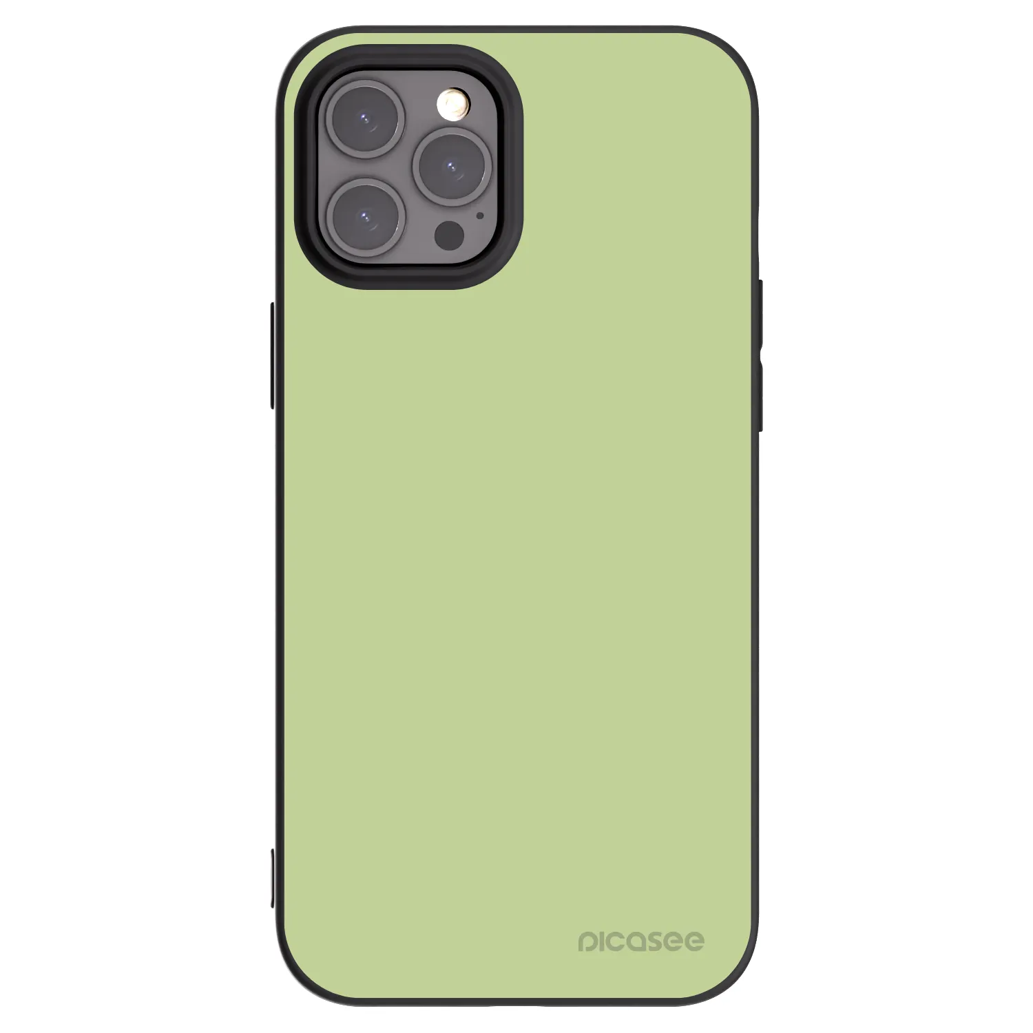 Picasee fekete szilikon tok az alábbi mobiltelefonokra Apple iPhone 12 Pro Max - Heavenly Hints