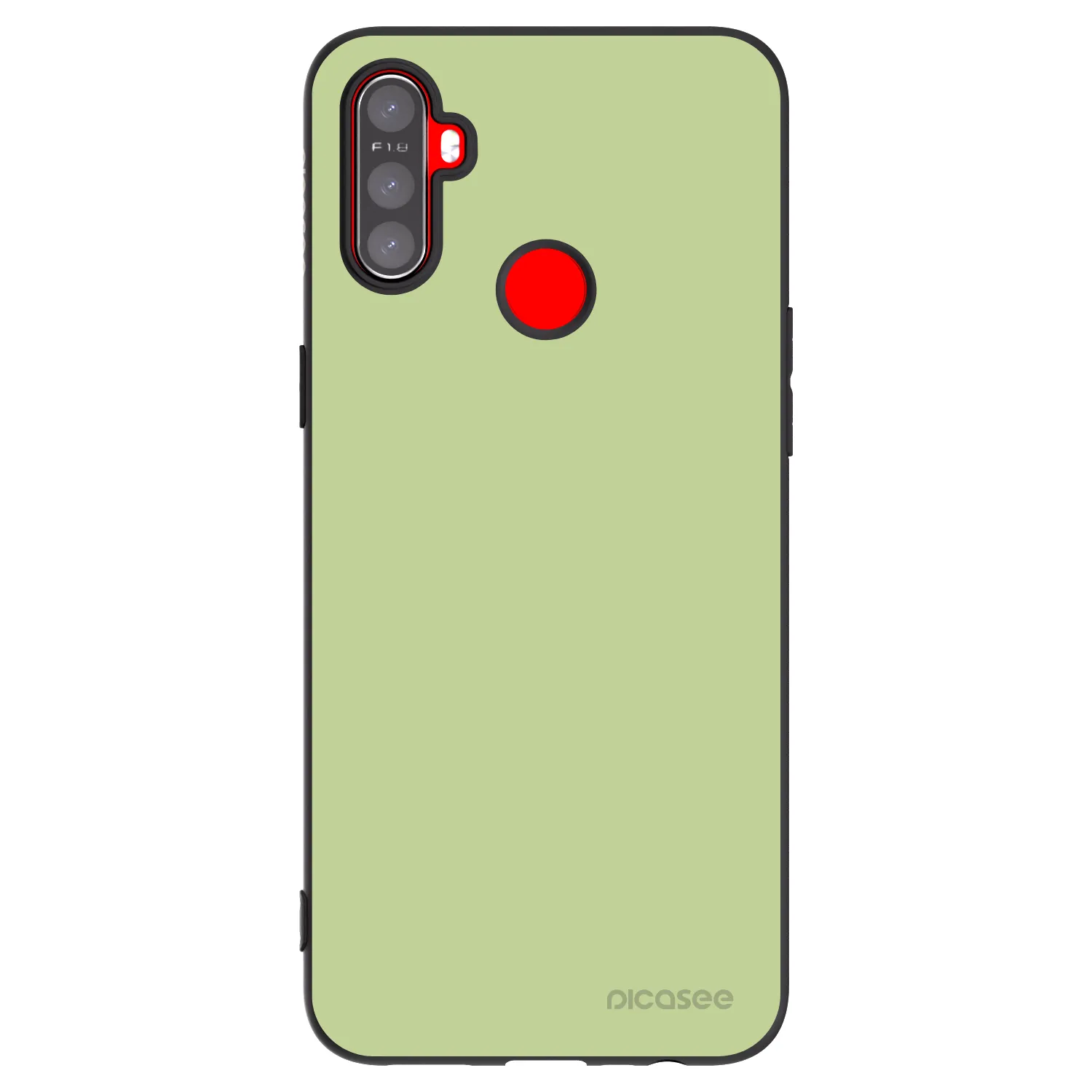 Picasee fekete szilikon tok az alábbi mobiltelefonokra Realme C3 - Heavenly Hints