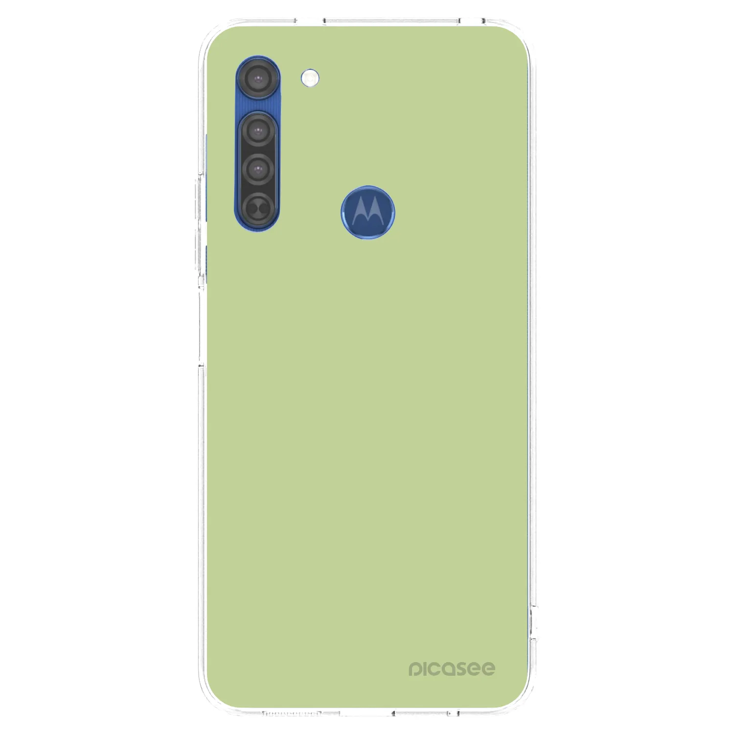 Picasee átlátszó szilikon tok az alábbi mobiltelefonokra Motorola Moto G8 - Heavenly Hints