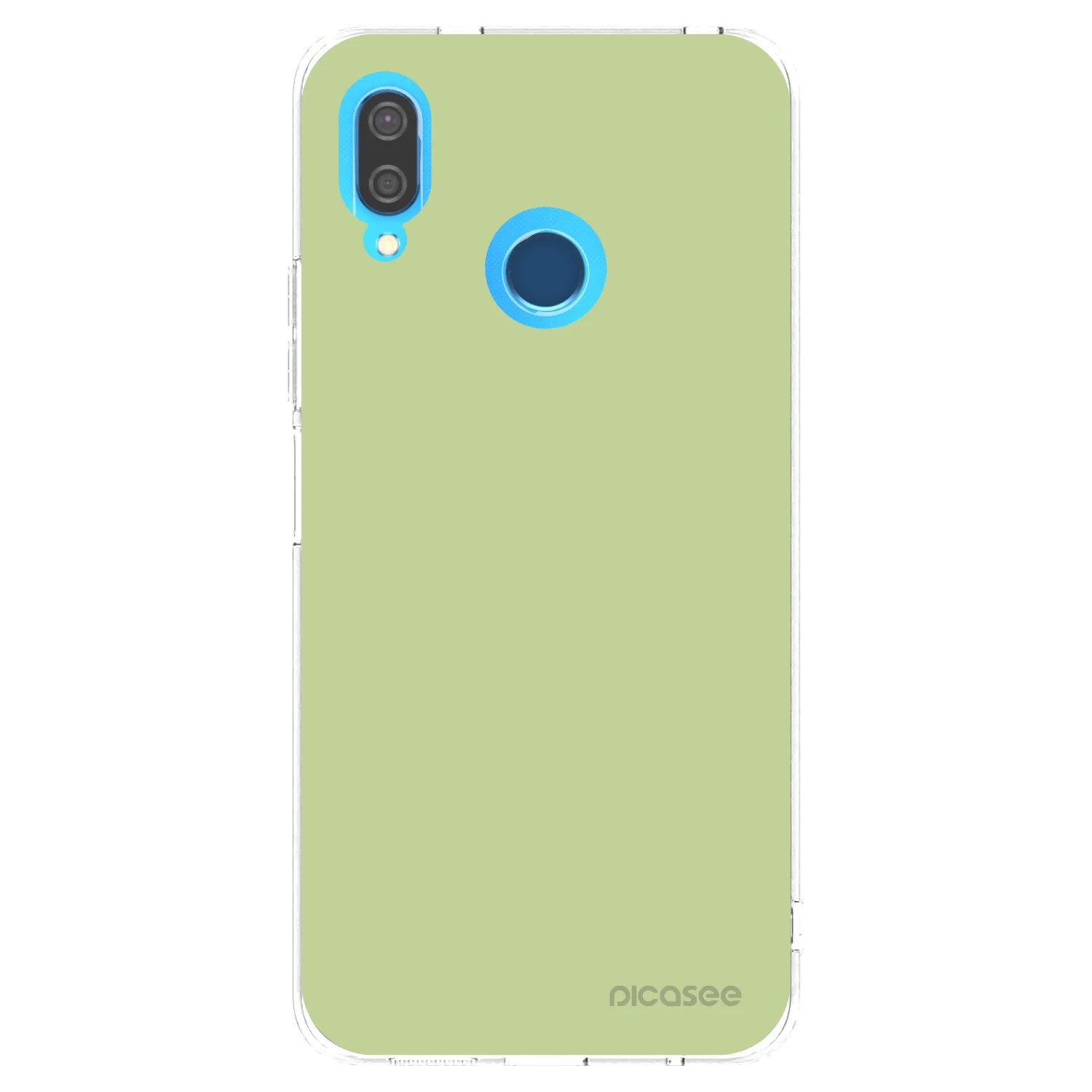 Picasee átlátszó szilikon tok az alábbi mobiltelefonokra Huawei P20 Lite - Heavenly Hints