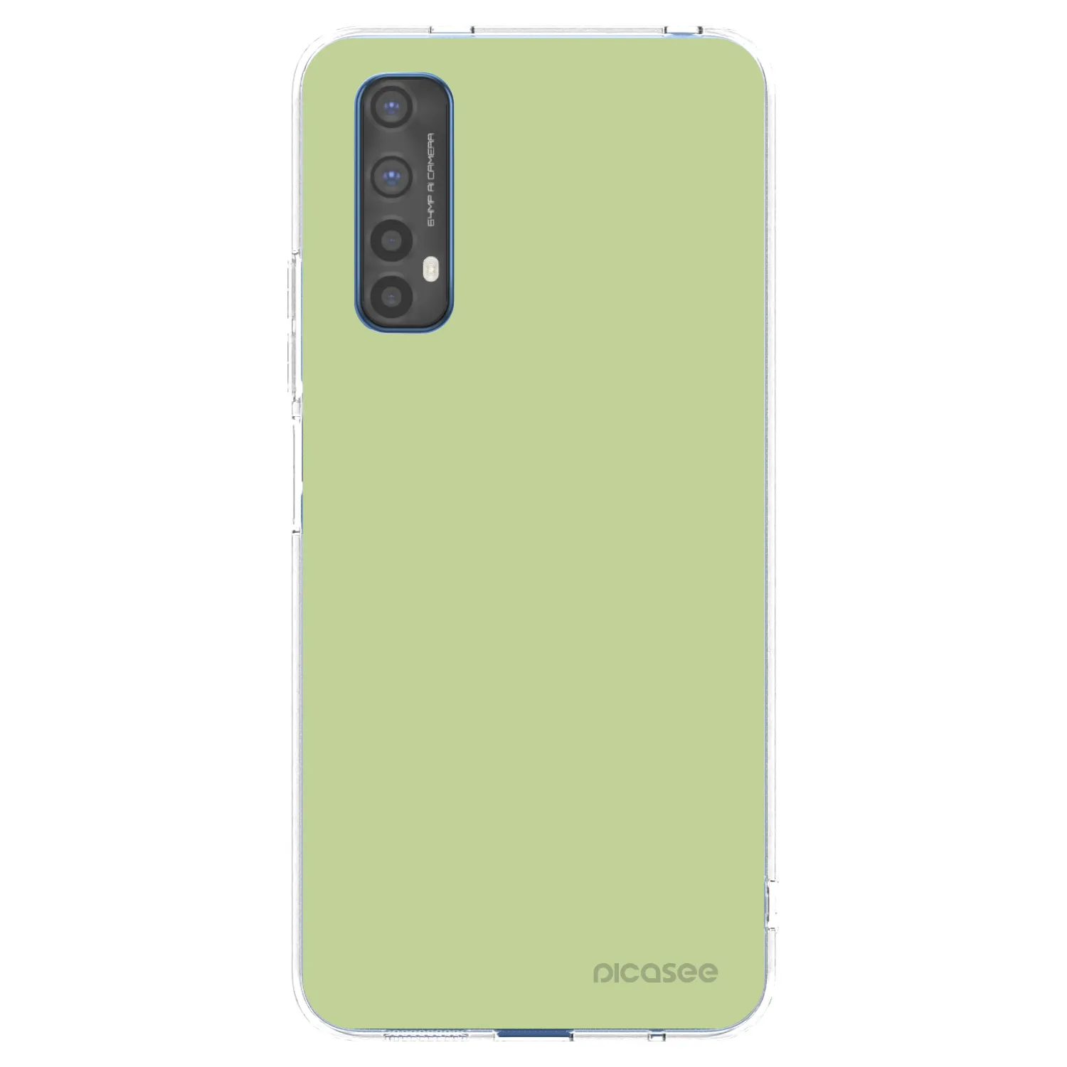 Picasee átlátszó szilikon tok az alábbi mobiltelefonokra Realme 7 - Heavenly Hints