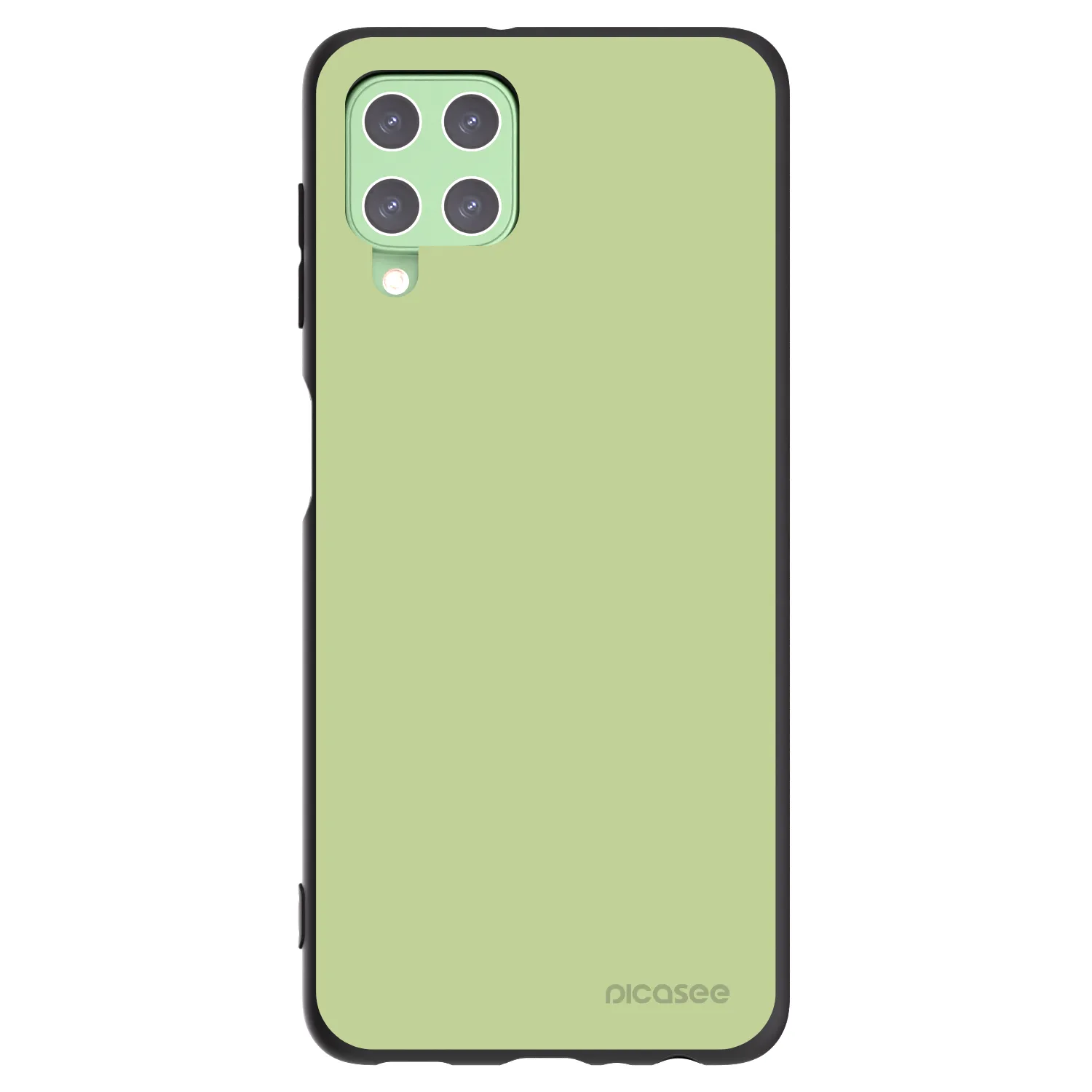 Picasee fekete szilikon tok az alábbi mobiltelefonokra Samsung Galaxy A22 A225F 4G - Heavenly Hints