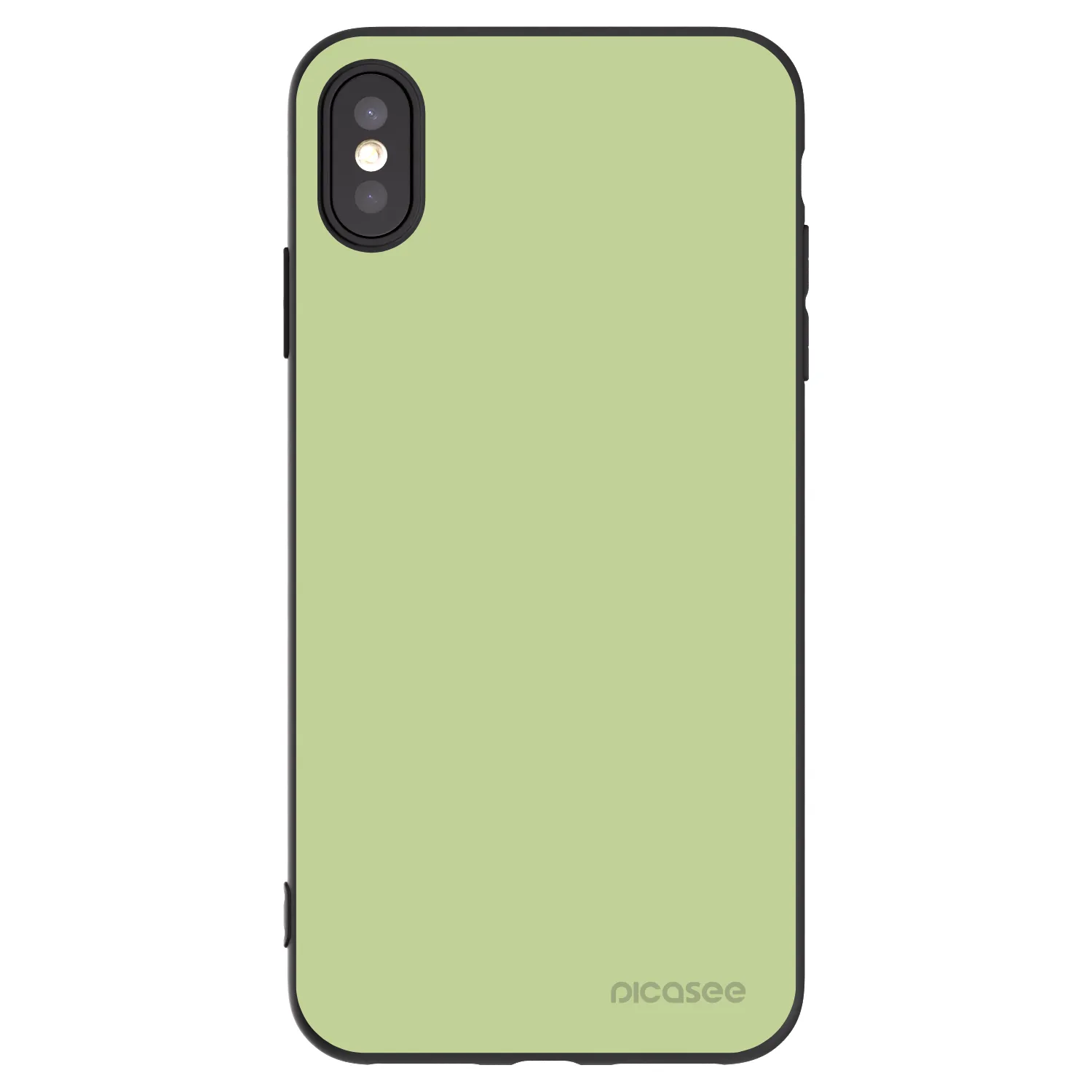 Picasee fekete szilikon tok az alábbi mobiltelefonokra Apple iPhone XS Max - Heavenly Hints