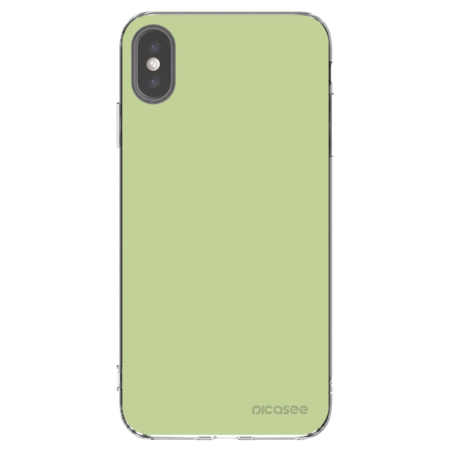 Picasee átlátszó szilikon tok az alábbi mobiltelefonokra Apple iPhone XS Max - Heavenly Hints