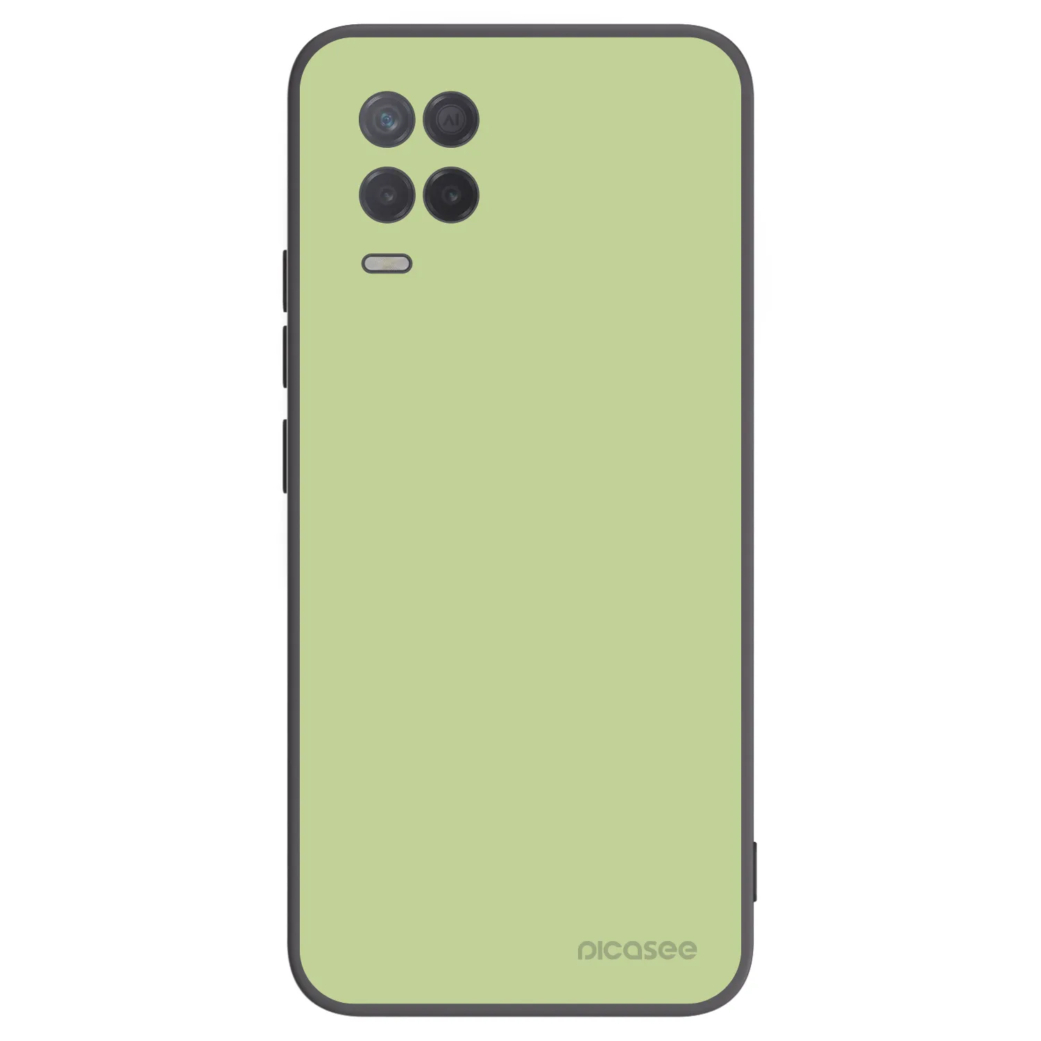 Picasee fekete szilikon tok az alábbi mobiltelefonokra Realme 8 5G - Heavenly Hints
