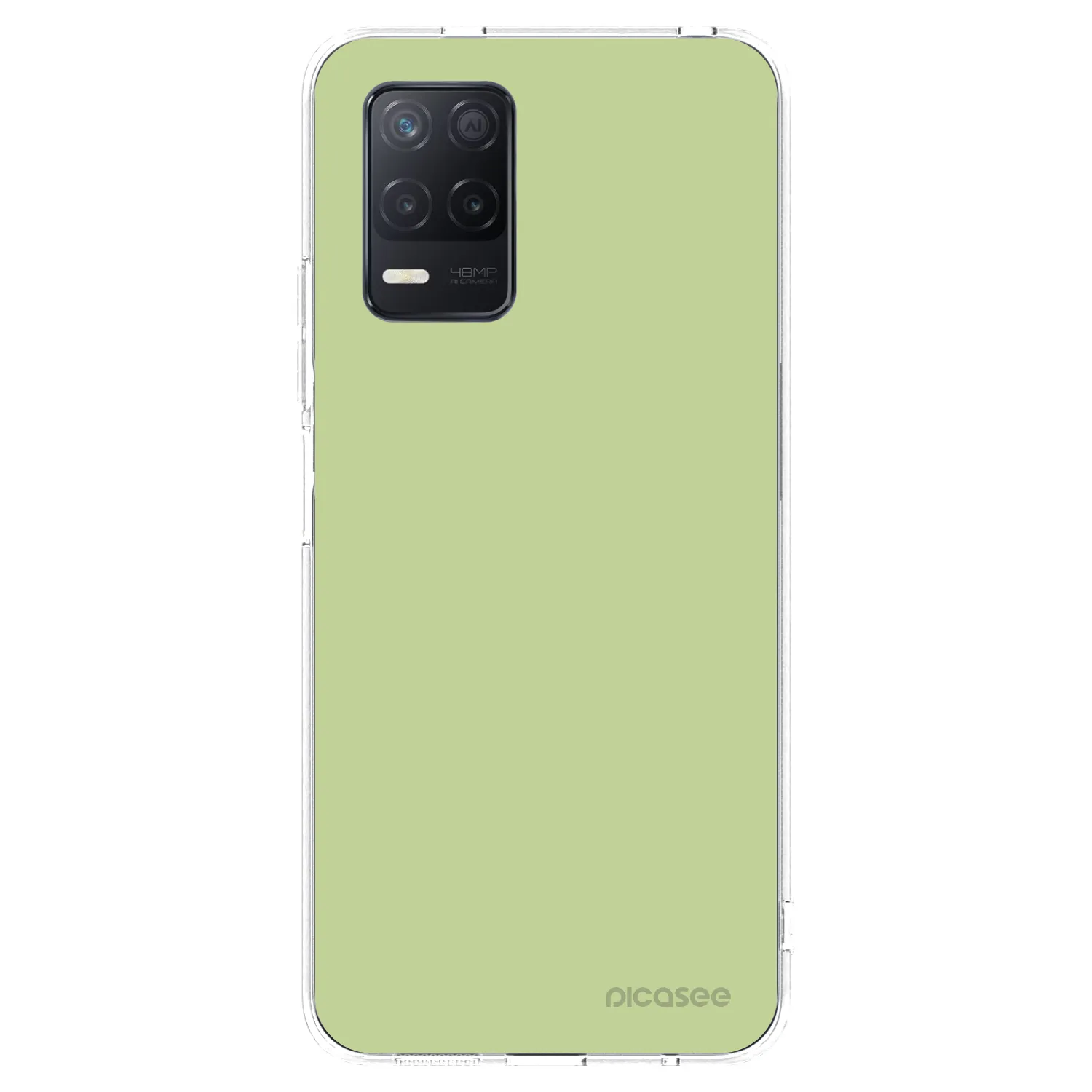 Picasee átlátszó szilikon tok az alábbi mobiltelefonokra Realme 8 5G - Heavenly Hints