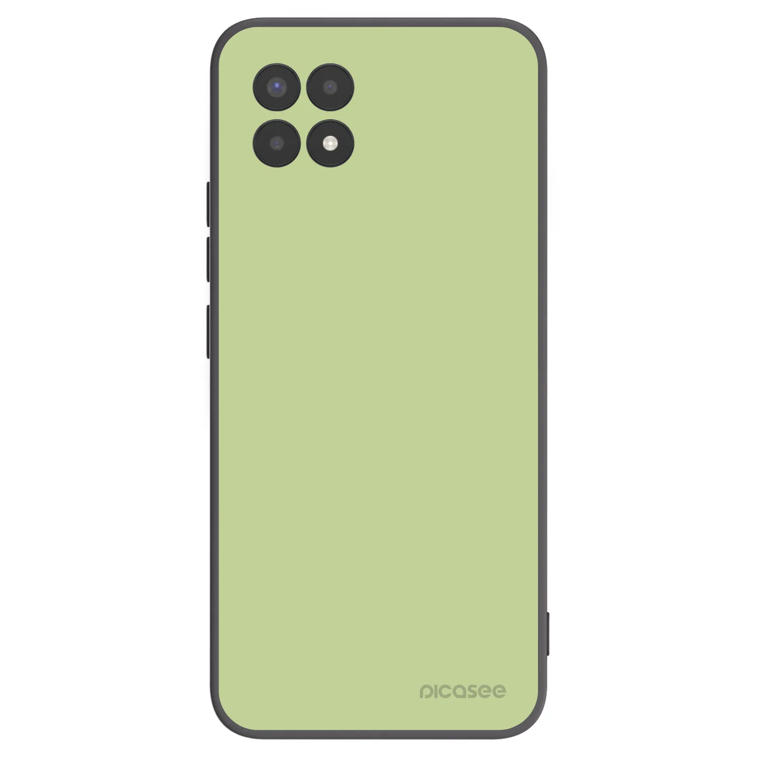 Picasee fekete szilikon tok az alábbi mobiltelefonokra Realme 8i - Heavenly Hints