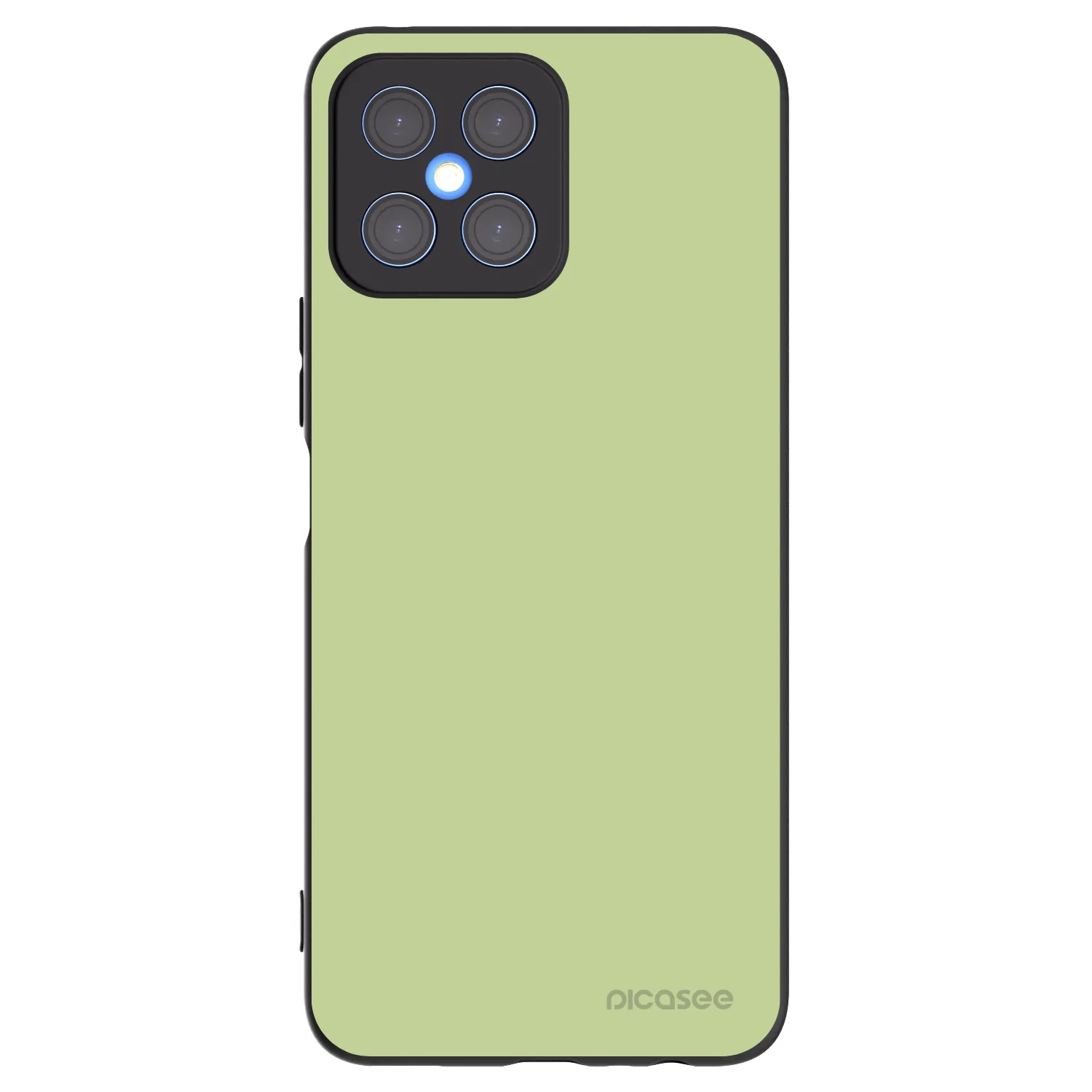 Picasee fekete szilikon tok az alábbi mobiltelefonokra Honor X8 4G - Heavenly Hints