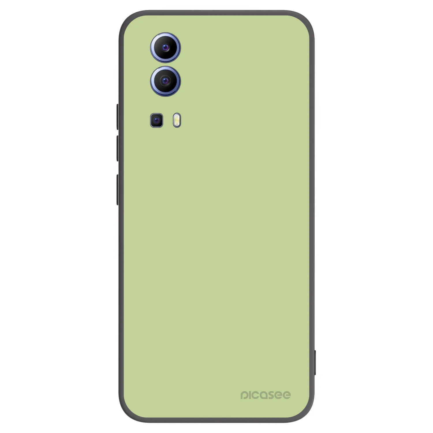 Picasee fekete szilikon tok az alábbi mobiltelefonokra Vivo Y52 5G - Heavenly Hints