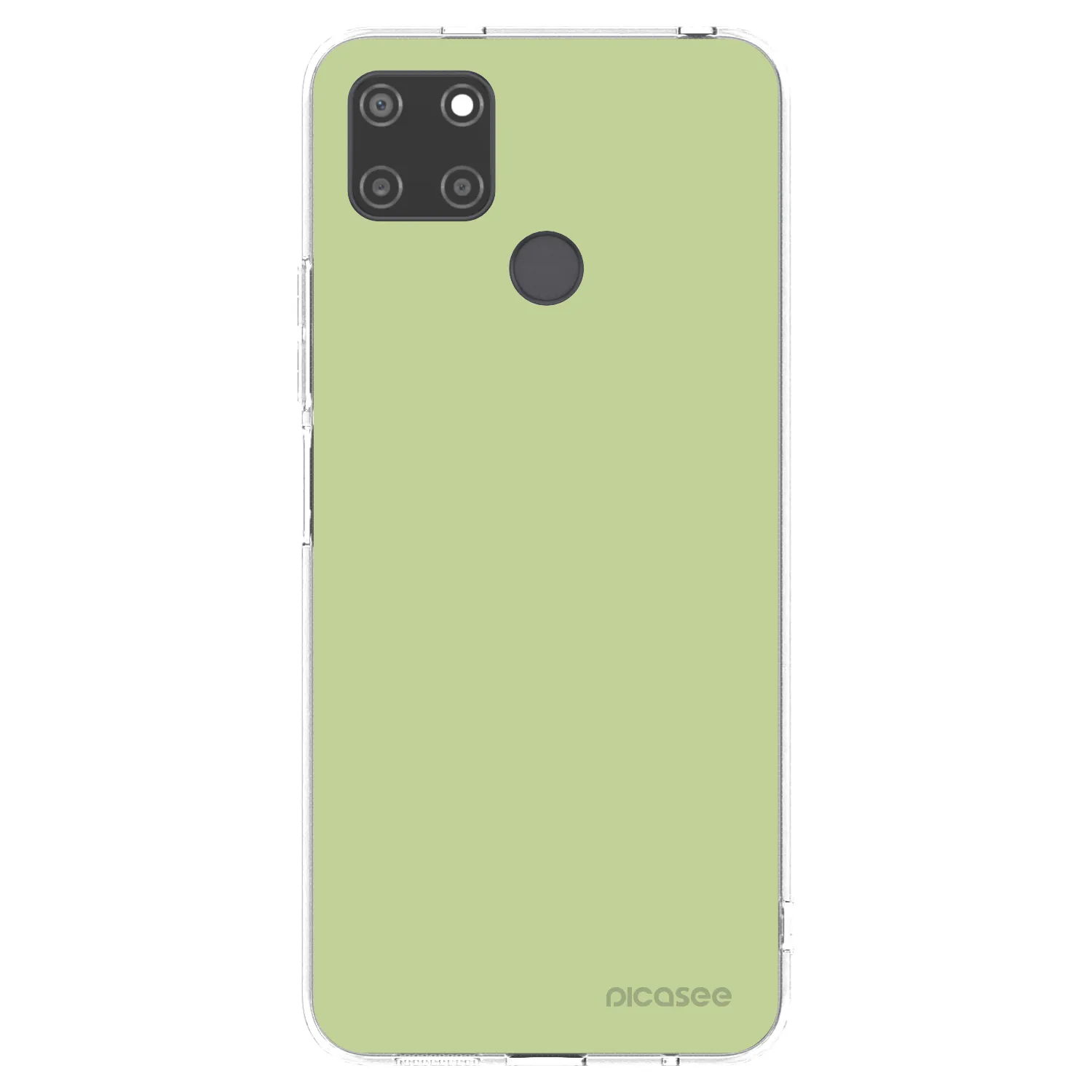 Picasee átlátszó szilikon tok az alábbi mobiltelefonokra Realme C21Y - Heavenly Hints