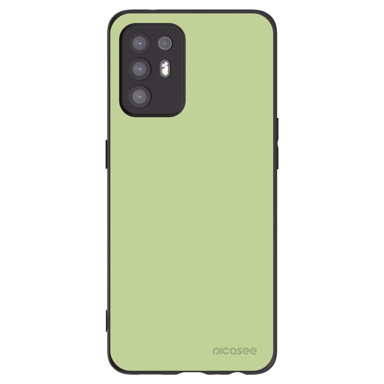 Picasee fekete szilikon tok az alábbi mobiltelefonokra OPPO A94 5G - Heavenly Hints