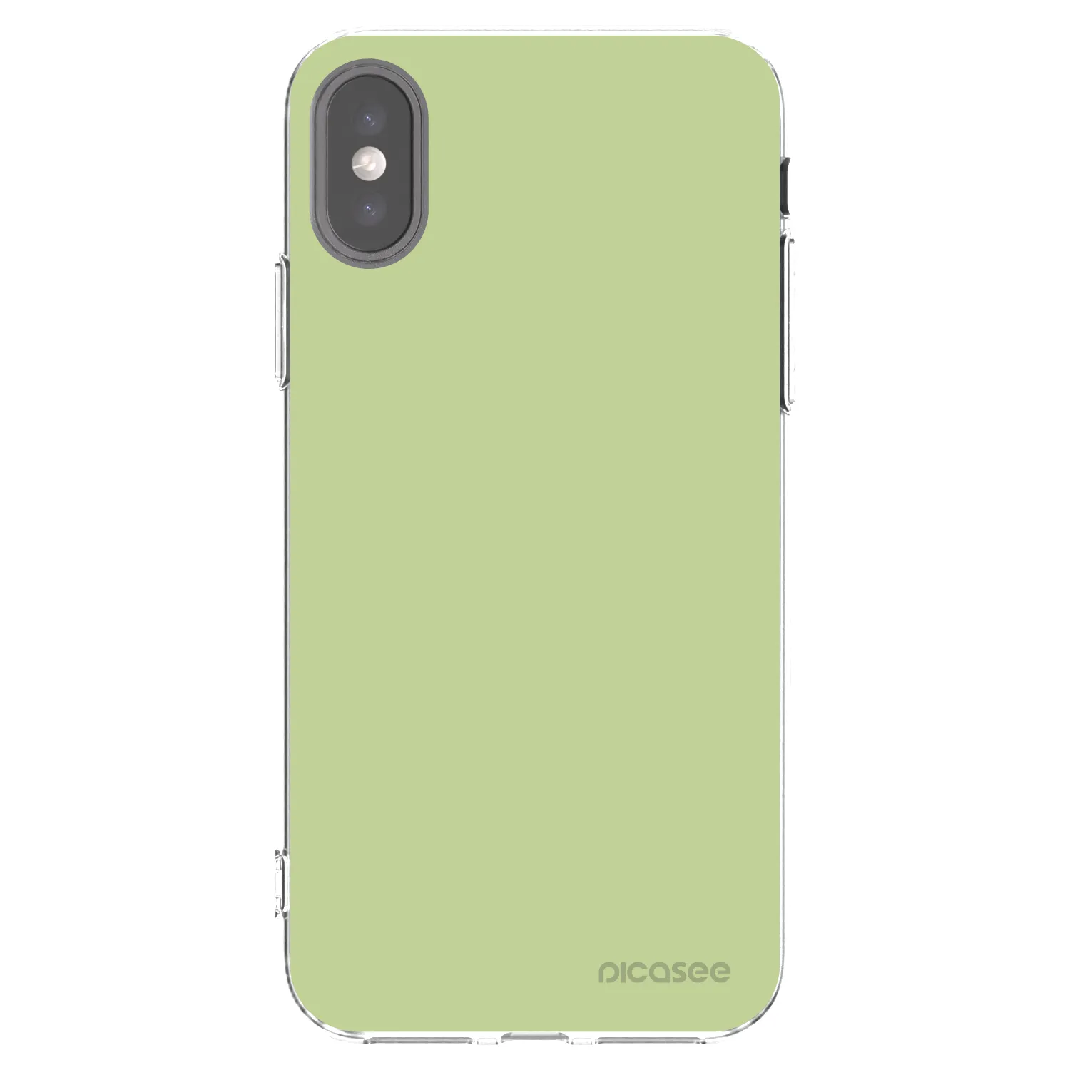 Picasee átlátszó szilikon tok az alábbi mobiltelefonokra Apple iPhone X/XS - Heavenly Hints