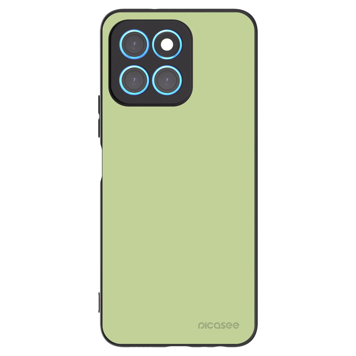 Picasee fekete szilikon tok az alábbi mobiltelefonokra Honor X6 - Heavenly Hints