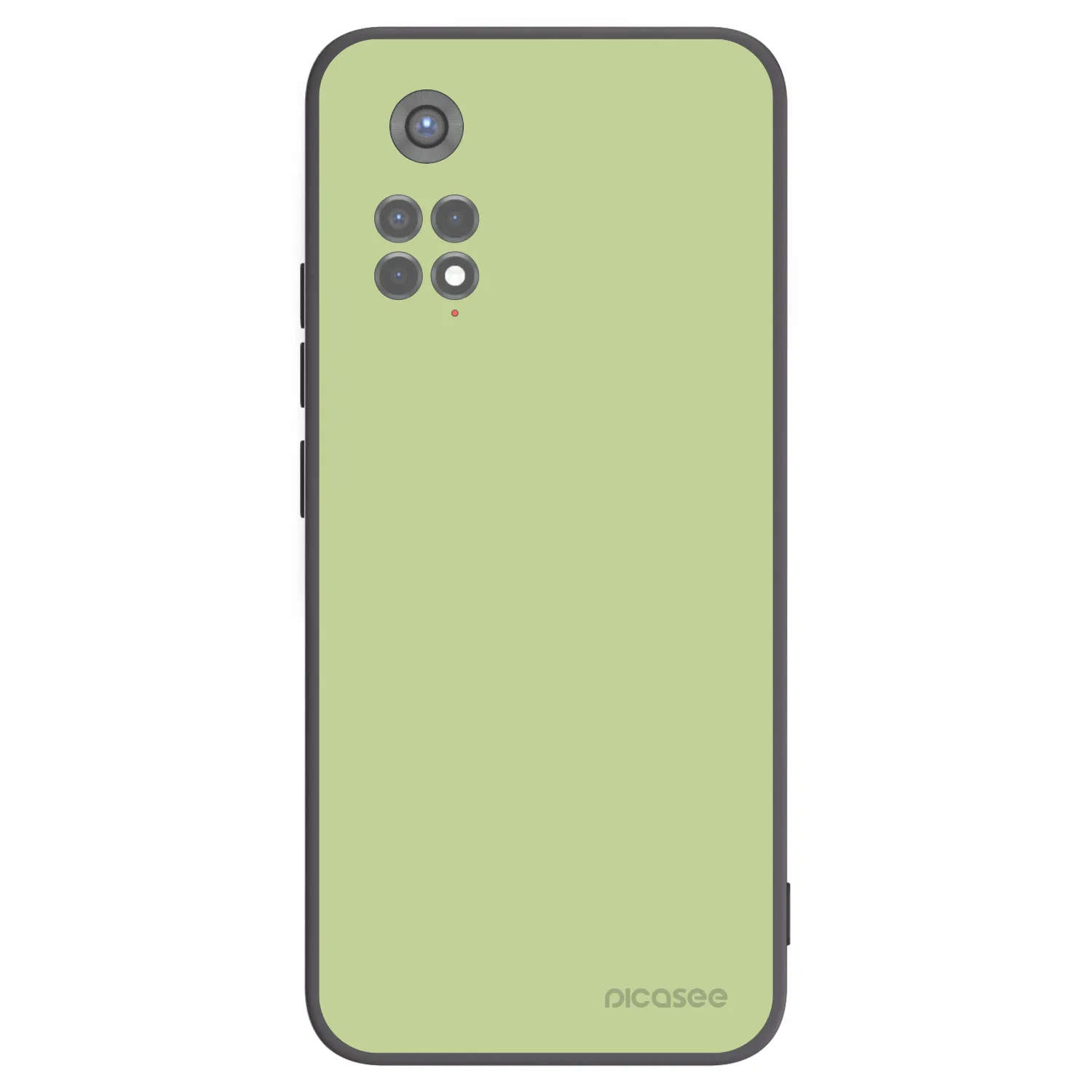 Picasee fekete szilikon tok az alábbi mobiltelefonokra Xiaomi Redmi Note 11S 5G - Heavenly Hints