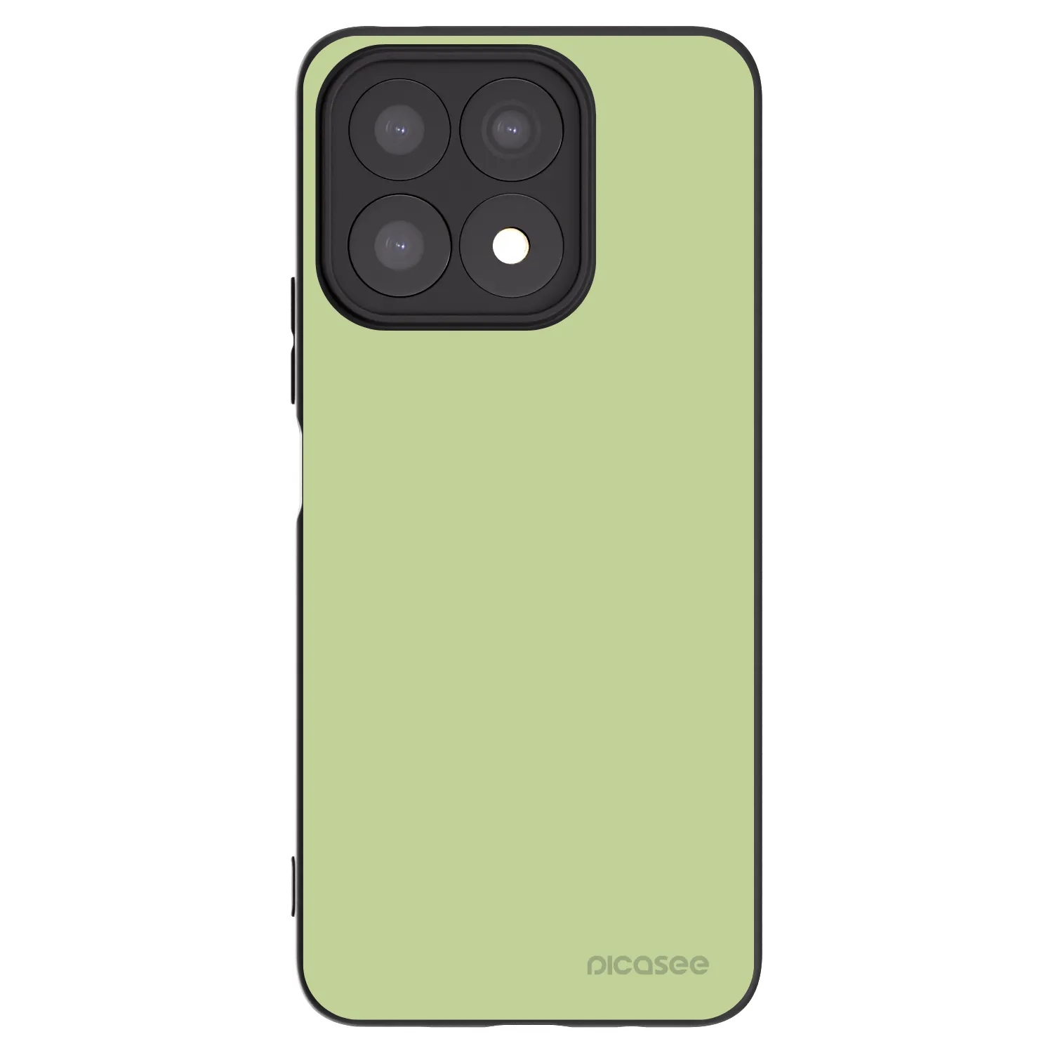 Picasee fekete szilikon tok az alábbi mobiltelefonokra Honor X8a - Heavenly Hints