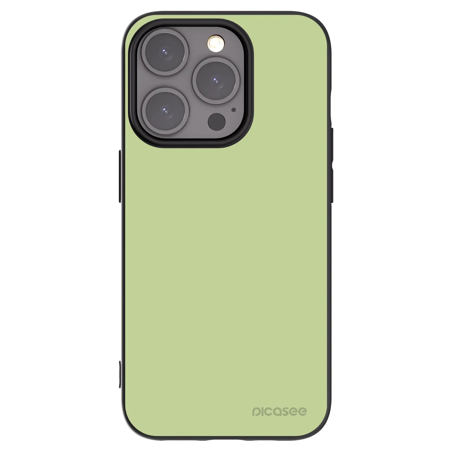 Picasee fekete szilikon tok az alábbi mobiltelefonokra Apple iPhone 15 Pro - Heavenly Hints