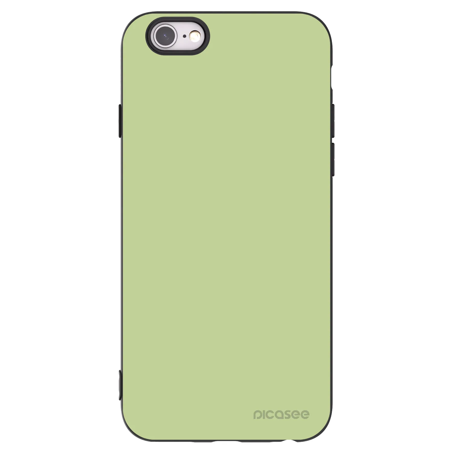 Picasee fekete szilikon tok az alábbi mobiltelefonokra Apple iPhone 6/6S - Heavenly Hints