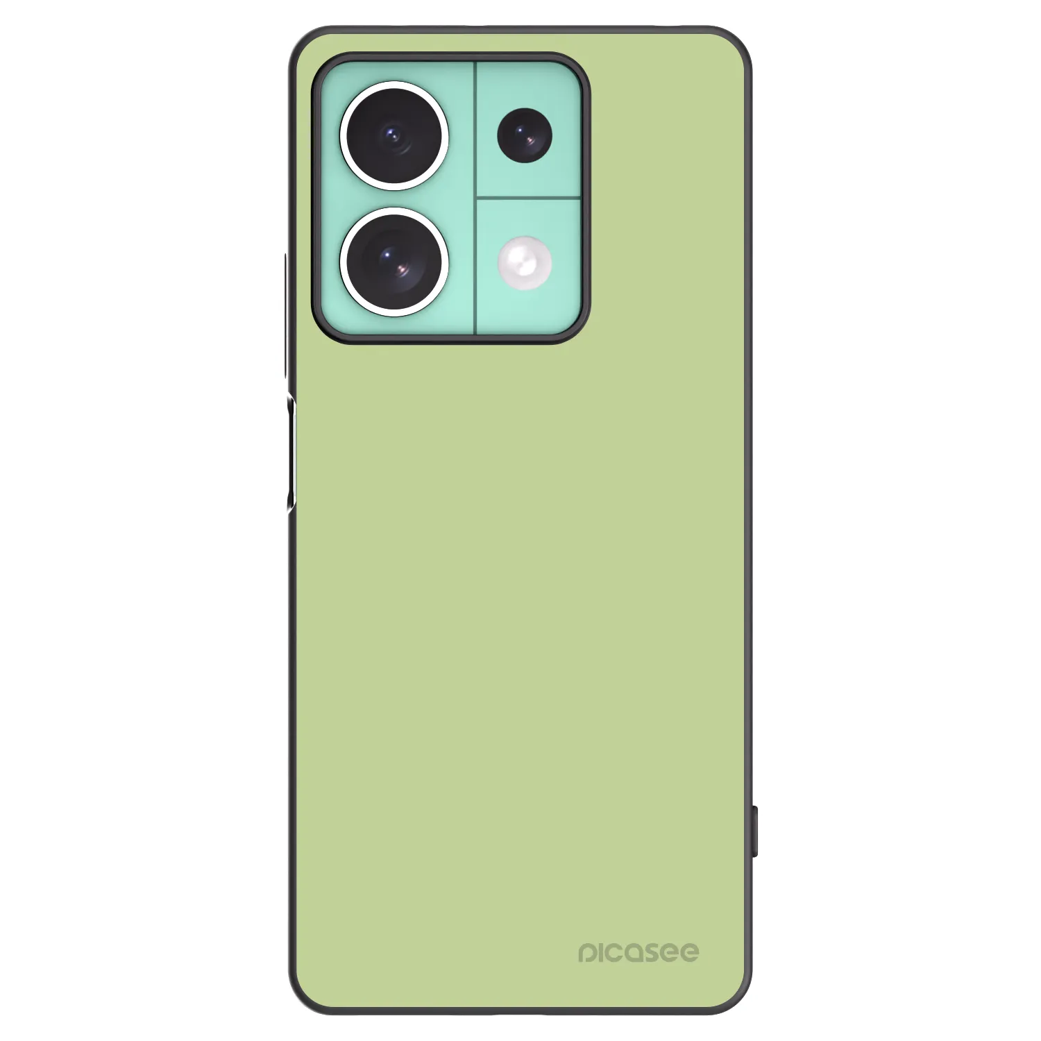 Picasee fekete szilikon tok az alábbi mobiltelefonokra Xiaomi Redmi Note 13 5G - Heavenly Hints