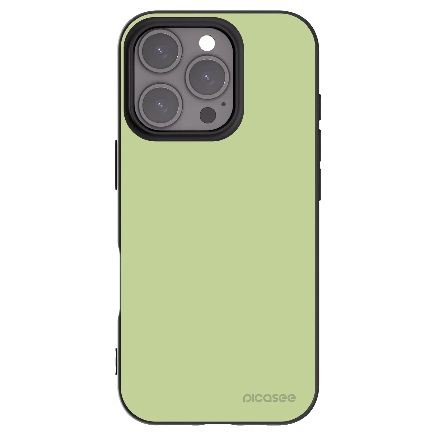 Picasee fekete szilikon tok az alábbi mobiltelefonokra Apple iPhone 16 Pro - Heavenly Hints