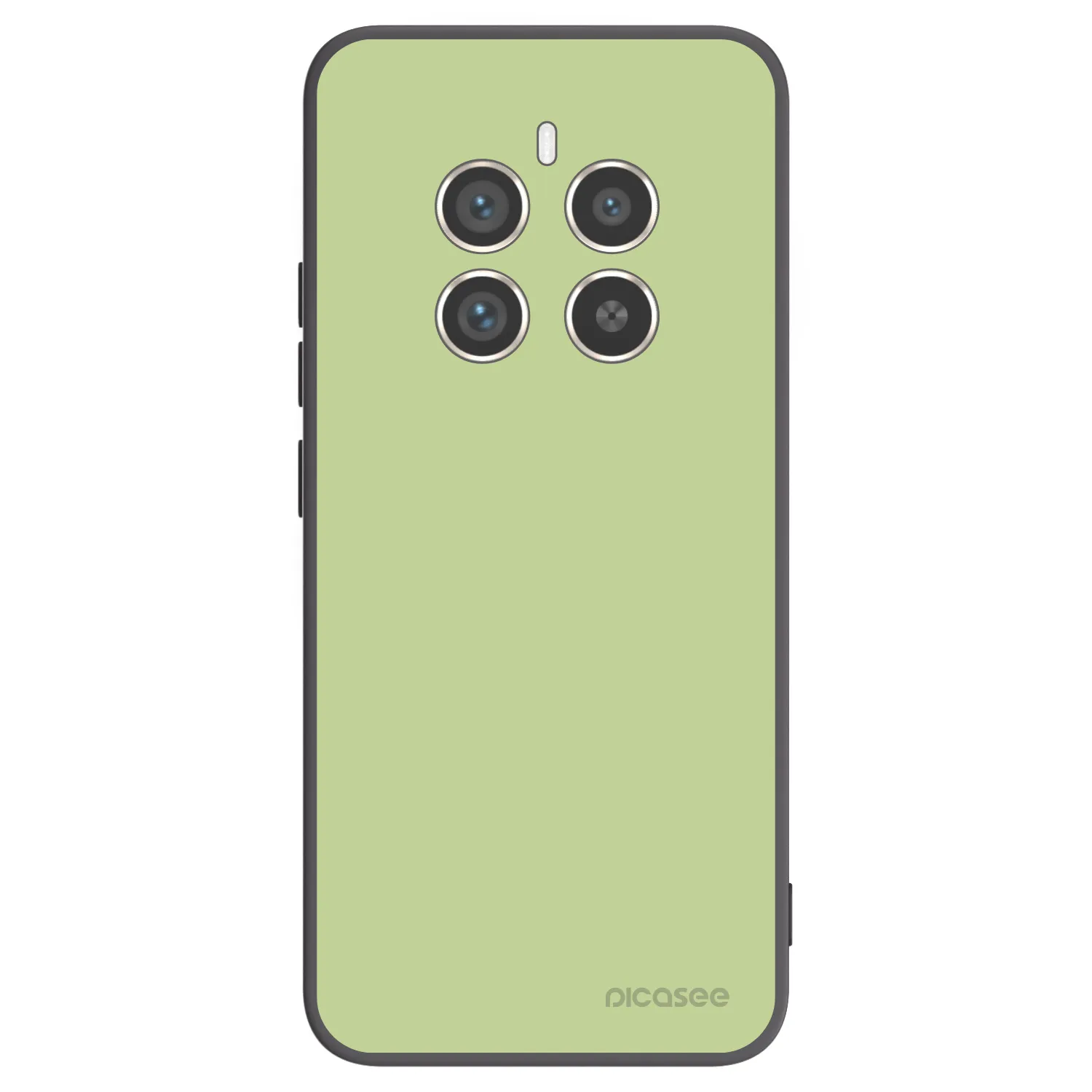 Picasee fekete szilikon tok az alábbi mobiltelefonokra Realme 12 Pro 5G - Heavenly Hints