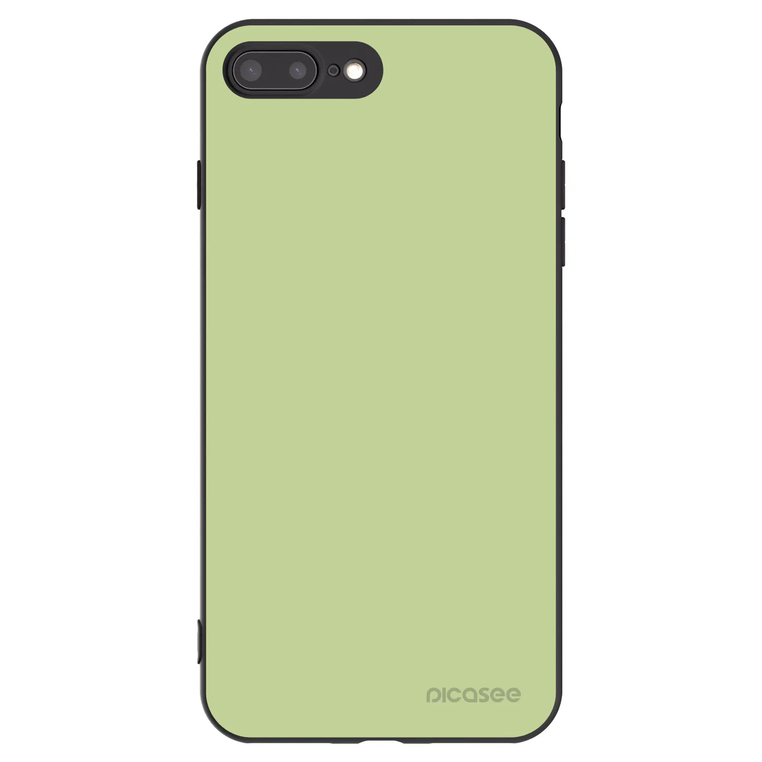 Picasee fekete szilikon tok az alábbi mobiltelefonokra Apple iPhone 8 Plus - Heavenly Hints