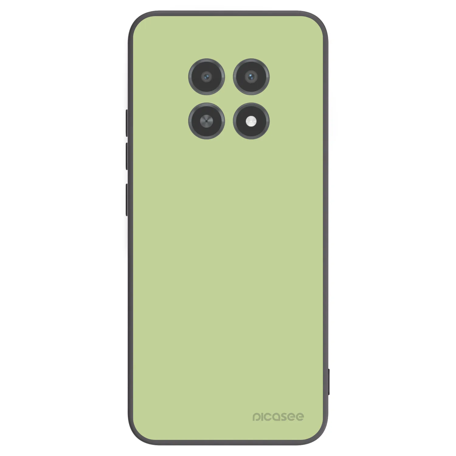 Picasee fekete szilikon tok az alábbi mobiltelefonokra Realme 12X - Heavenly Hints