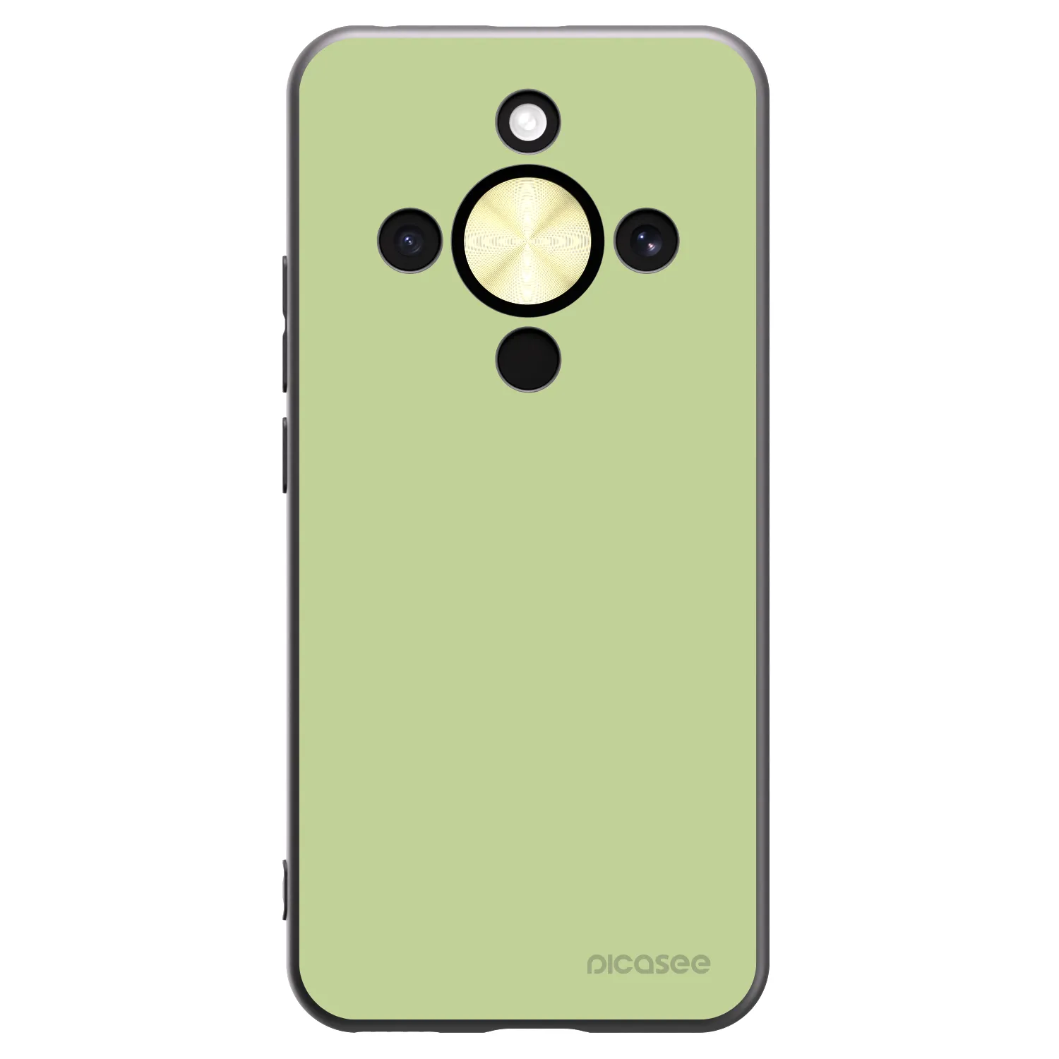 Picasee fekete szilikon tok az alábbi mobiltelefonokra Honor Magic8 Lite 5G - Heavenly Hints