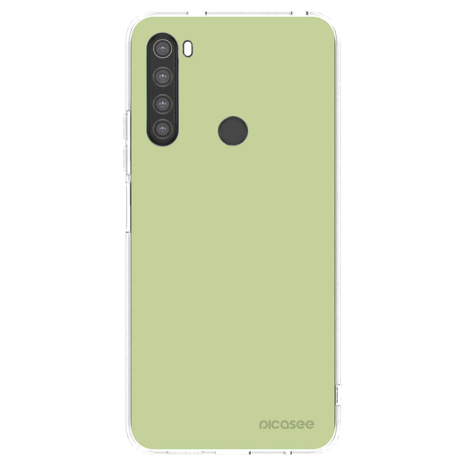 Picasee átlátszó szilikon tok az alábbi mobiltelefonokra Xiaomi Redmi Note 8 - Heavenly Hints