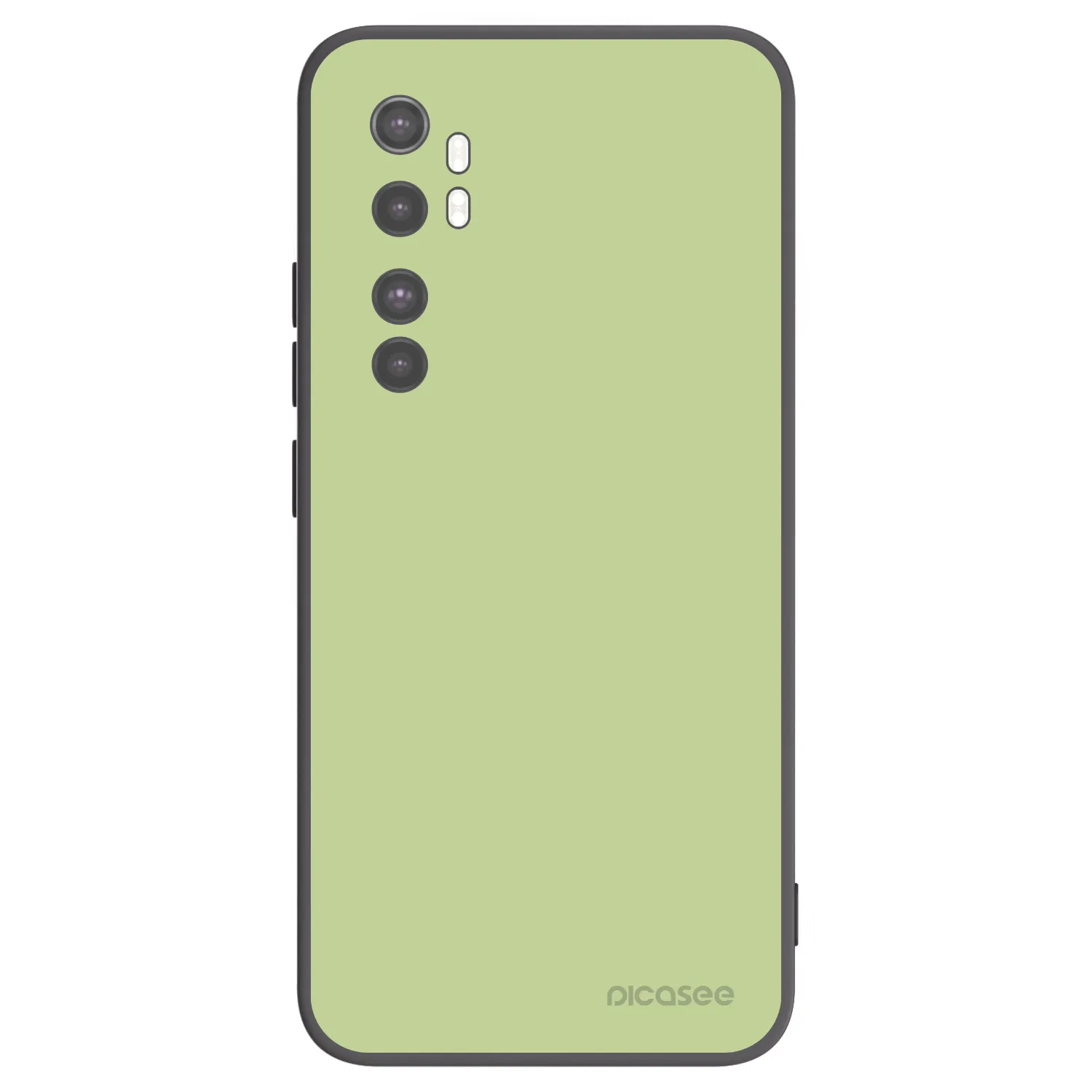 Picasee fekete szilikon tok az alábbi mobiltelefonokra Xiaomi Mi Note 10 Lite - Heavenly Hints