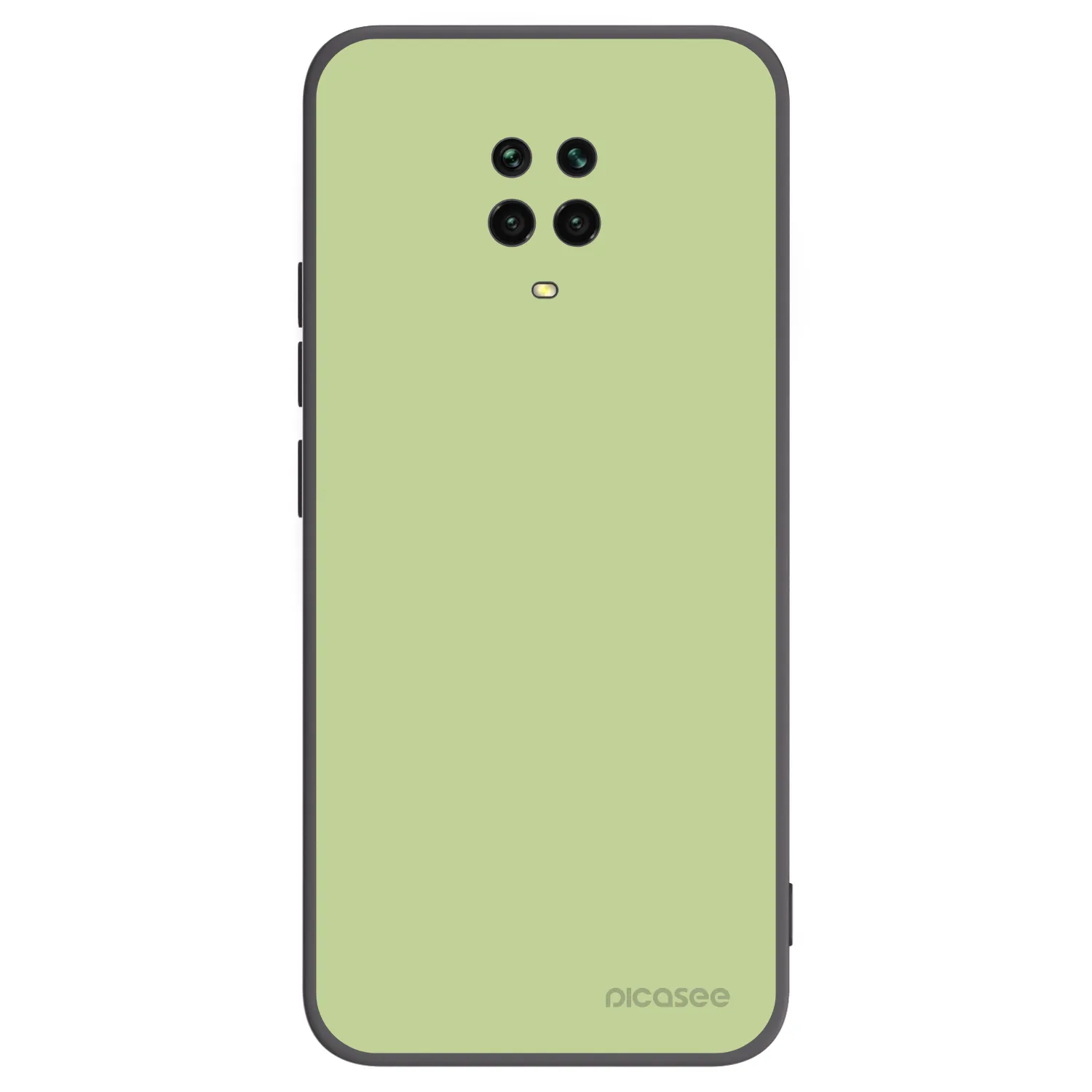 Picasee fekete szilikon tok az alábbi mobiltelefonokra Xiaomi Redmi Note 9S - Heavenly Hints