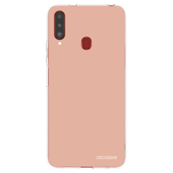 Picasee átlátszó szilikon tok az alábbi mobiltelefonokra Samsung Galaxy A20s - Lullaby