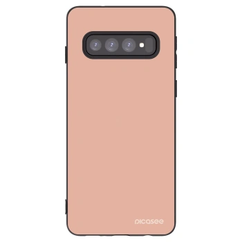 Picasee fekete szilikon tok az alábbi mobiltelefonokra Samsung Galaxy S10 G973 - Lullaby