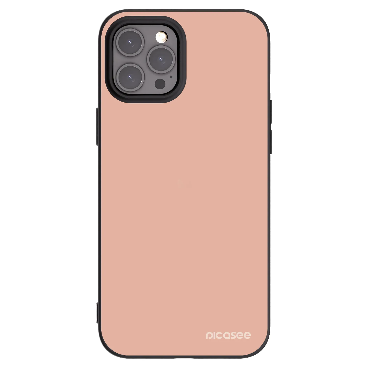 Picasee fekete szilikon tok az alábbi mobiltelefonokra Apple iPhone 12 Pro Max - Lullaby