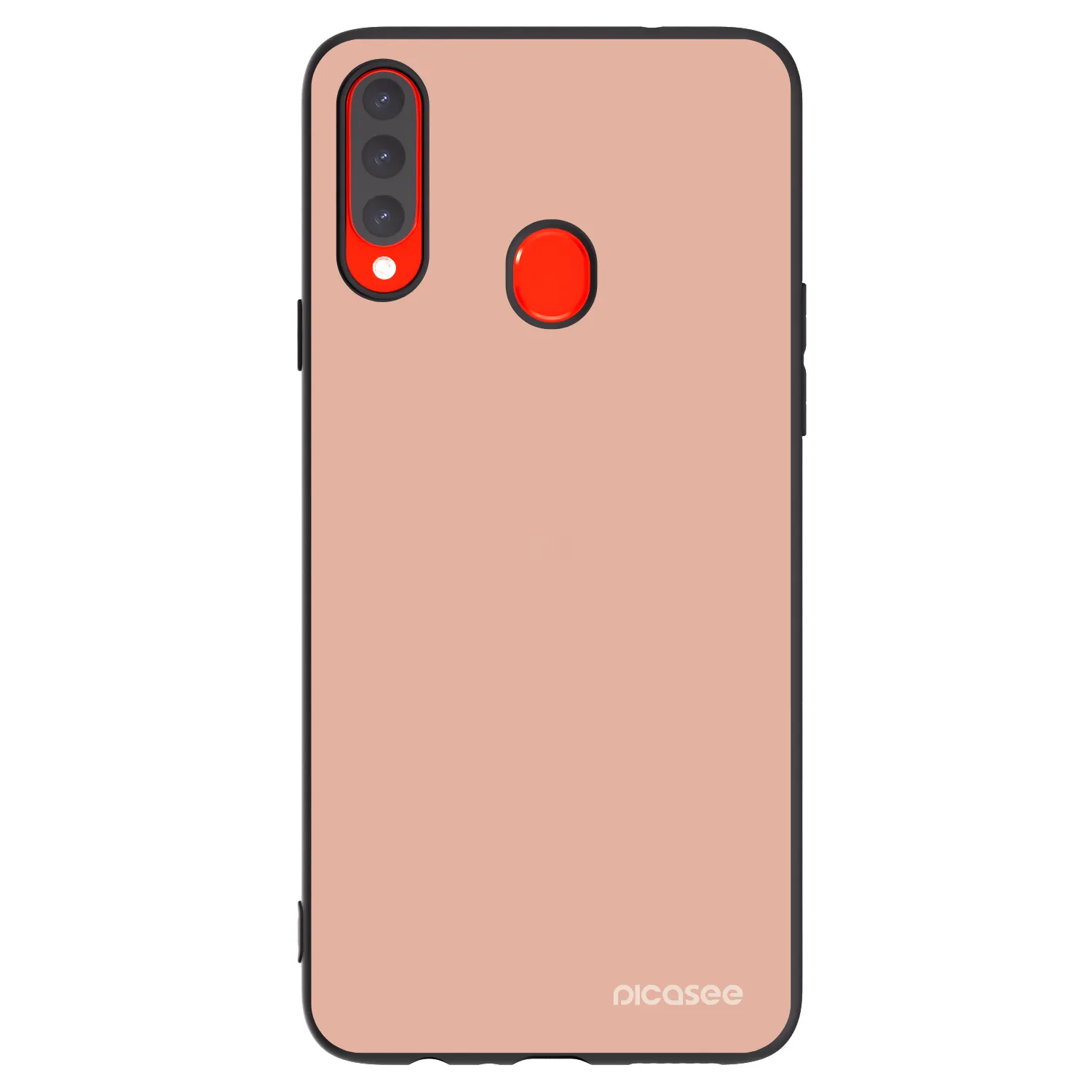 Picasee fekete szilikon tok az alábbi mobiltelefonokra Samsung Galaxy A20s - Lullaby