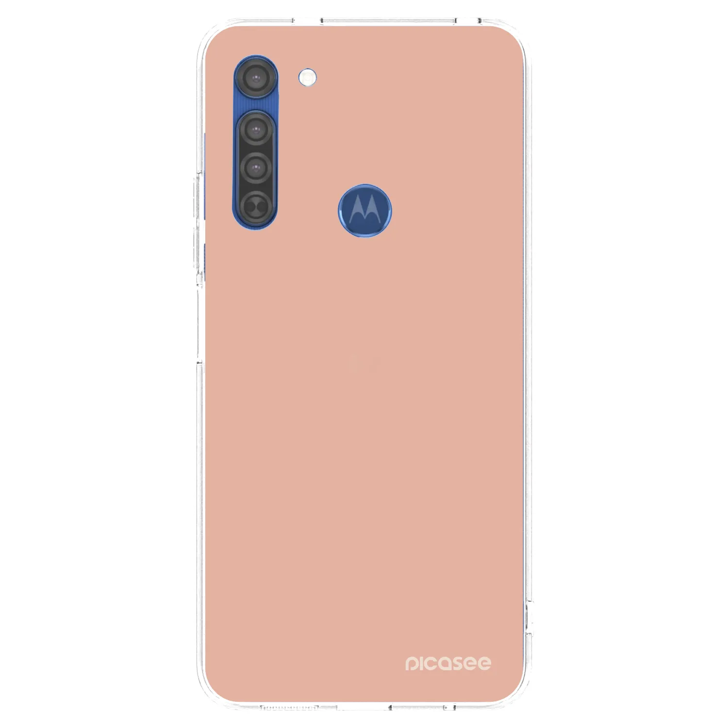 Picasee átlátszó szilikon tok az alábbi mobiltelefonokra Motorola Moto G8 - Lullaby