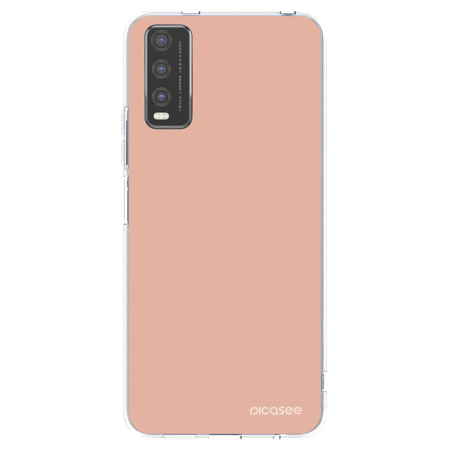 Picasee átlátszó szilikon tok az alábbi mobiltelefonokra Vivo Y20s - Lullaby