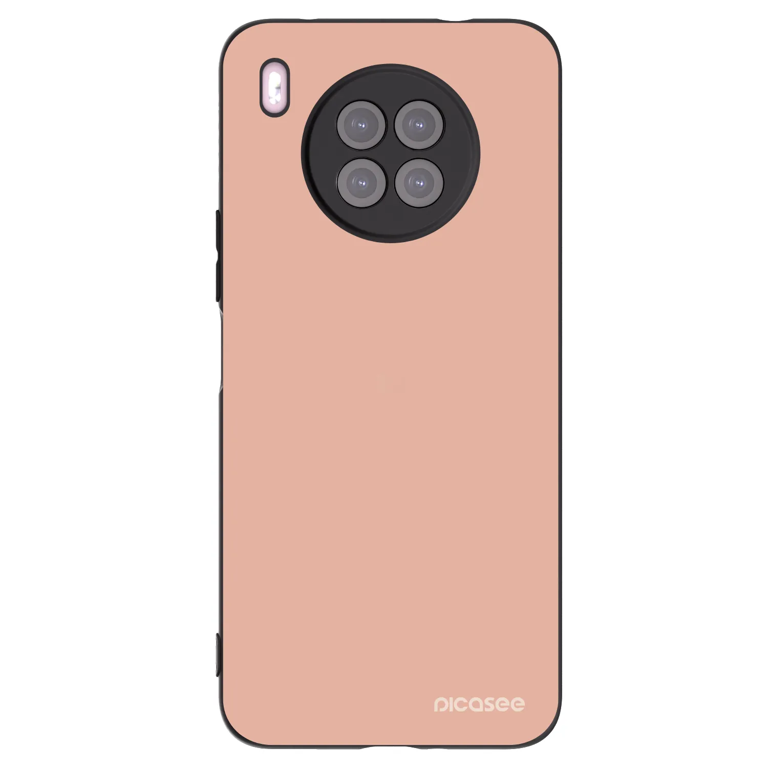 Picasee fekete szilikon tok az alábbi mobiltelefonokra Huawei Nova 8i - Lullaby