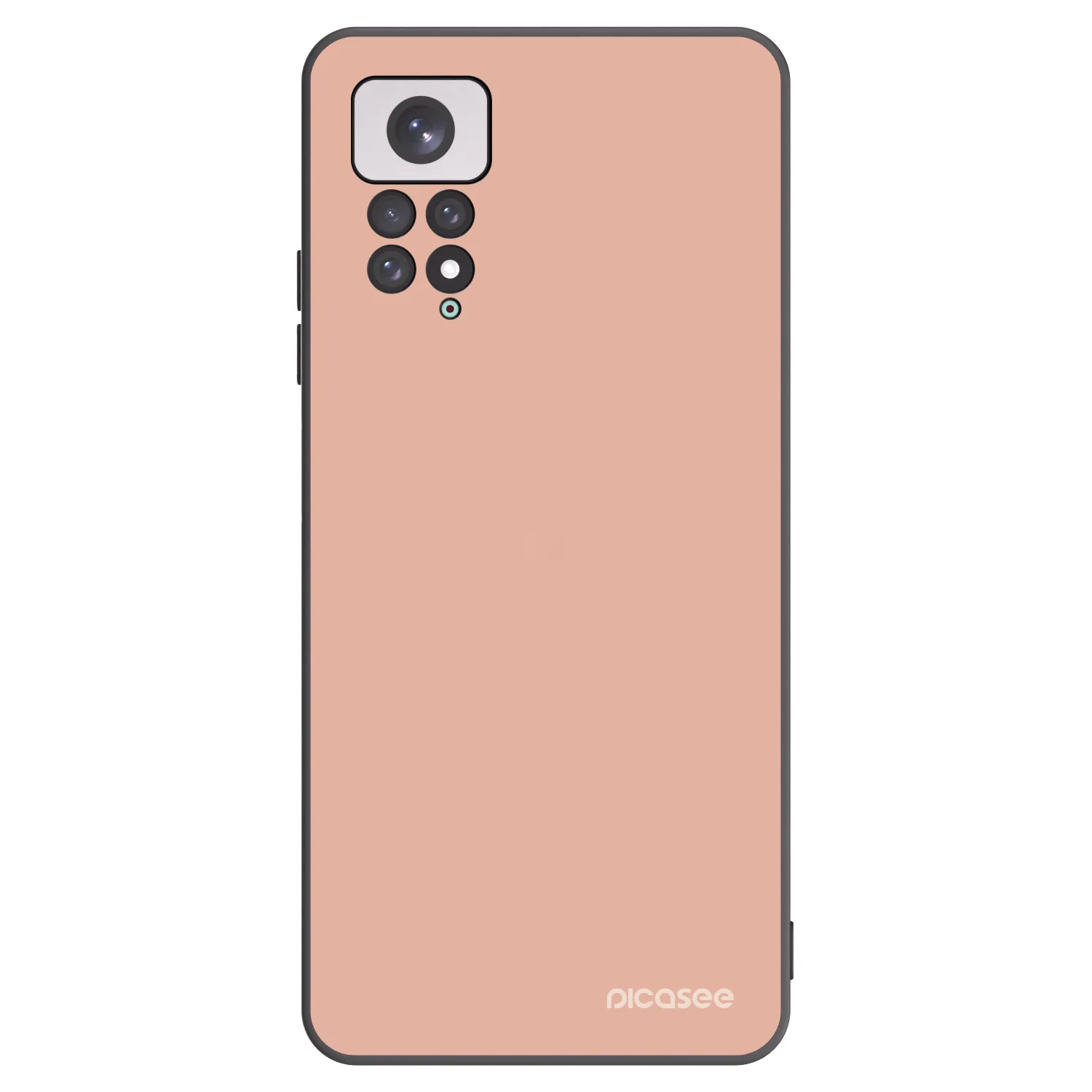 Picasee fekete szilikon tok az alábbi mobiltelefonokra Xiaomi Redmi Note 11 - Lullaby
