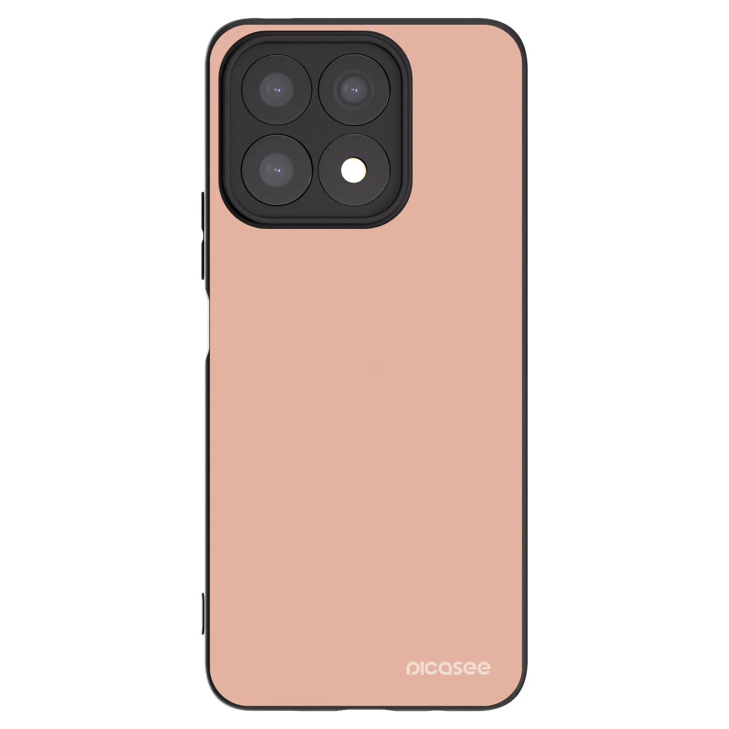 Picasee fekete szilikon tok az alábbi mobiltelefonokra Honor X8a - Lullaby