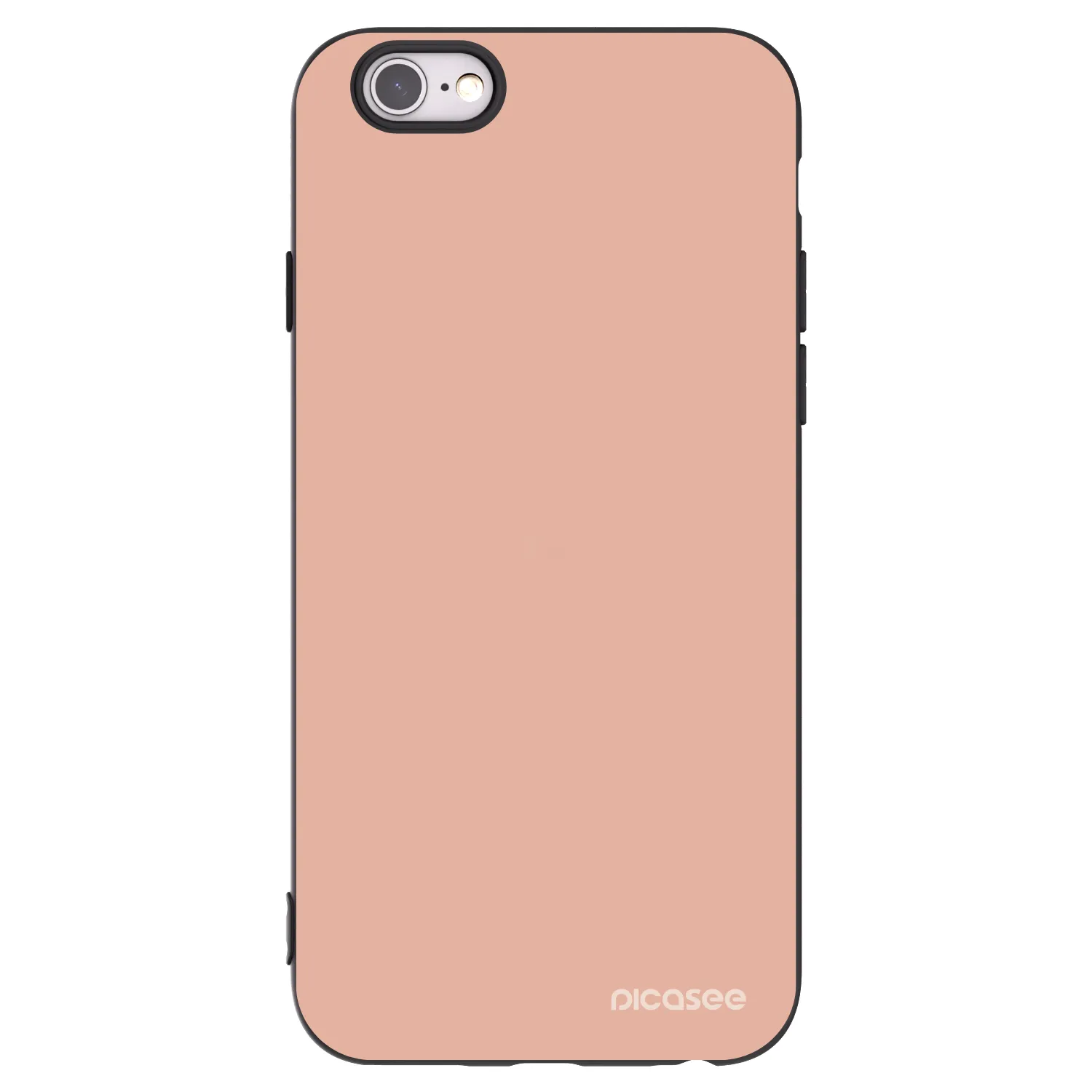 Picasee fekete szilikon tok az alábbi mobiltelefonokra Apple iPhone 6/6S - Lullaby