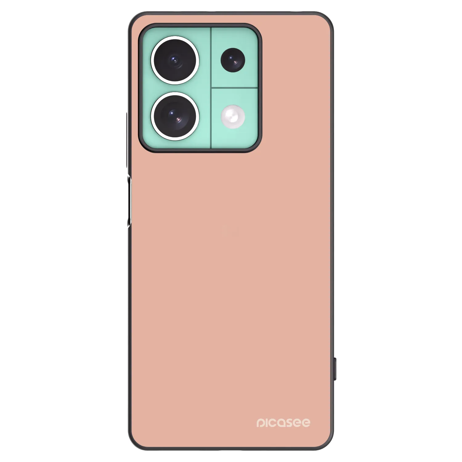 Picasee fekete szilikon tok az alábbi mobiltelefonokra Xiaomi Redmi Note 13 5G - Lullaby