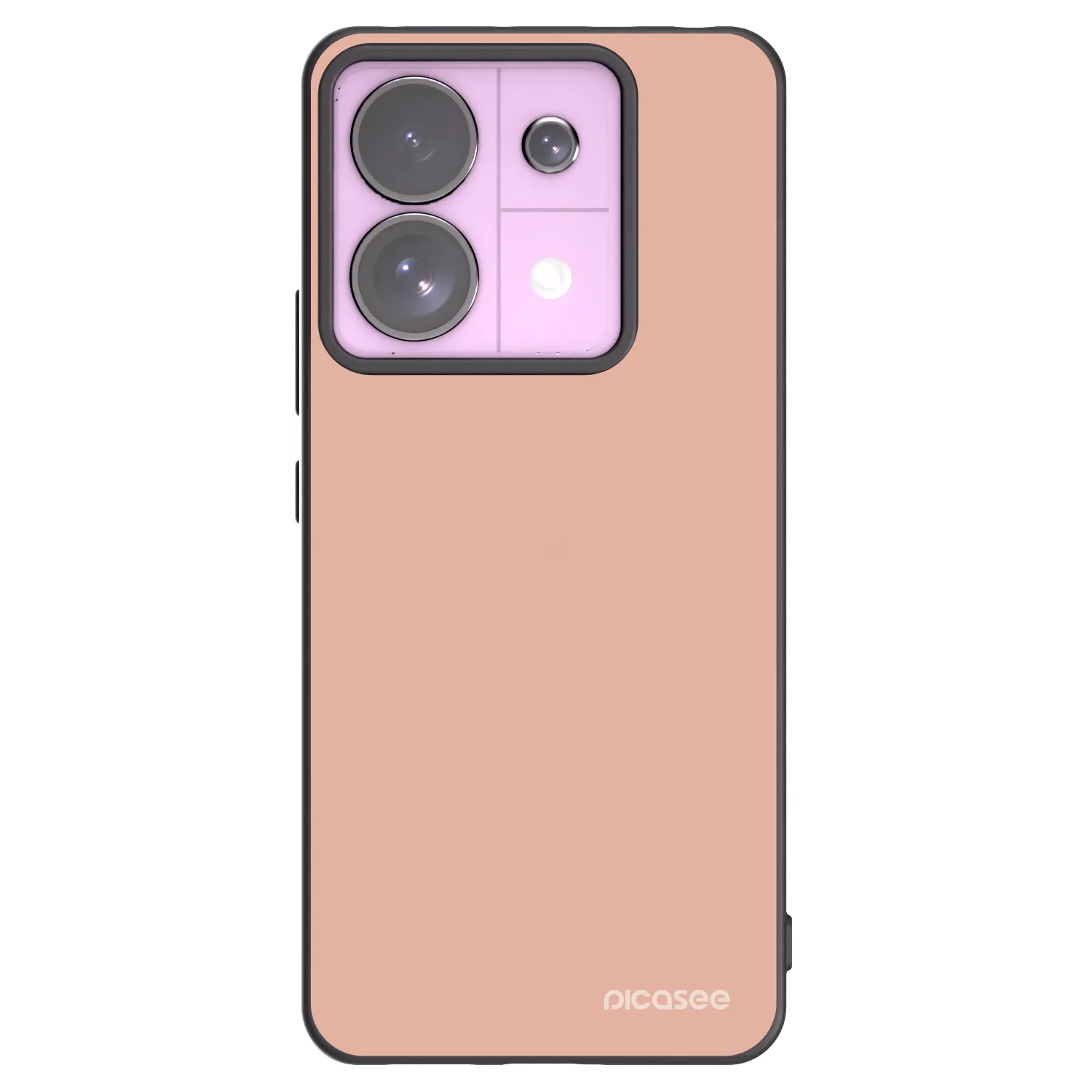 Picasee fekete szilikon tok az alábbi mobiltelefonokra Xiaomi Redmi Note 13 Pro 5G - Lullaby