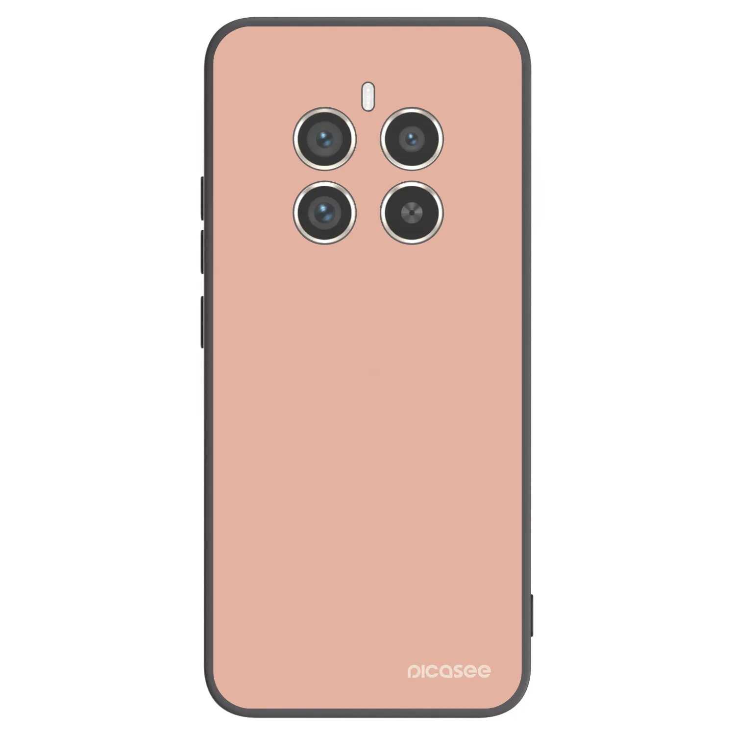 Picasee fekete szilikon tok az alábbi mobiltelefonokra Realme 12 Pro 5G - Lullaby