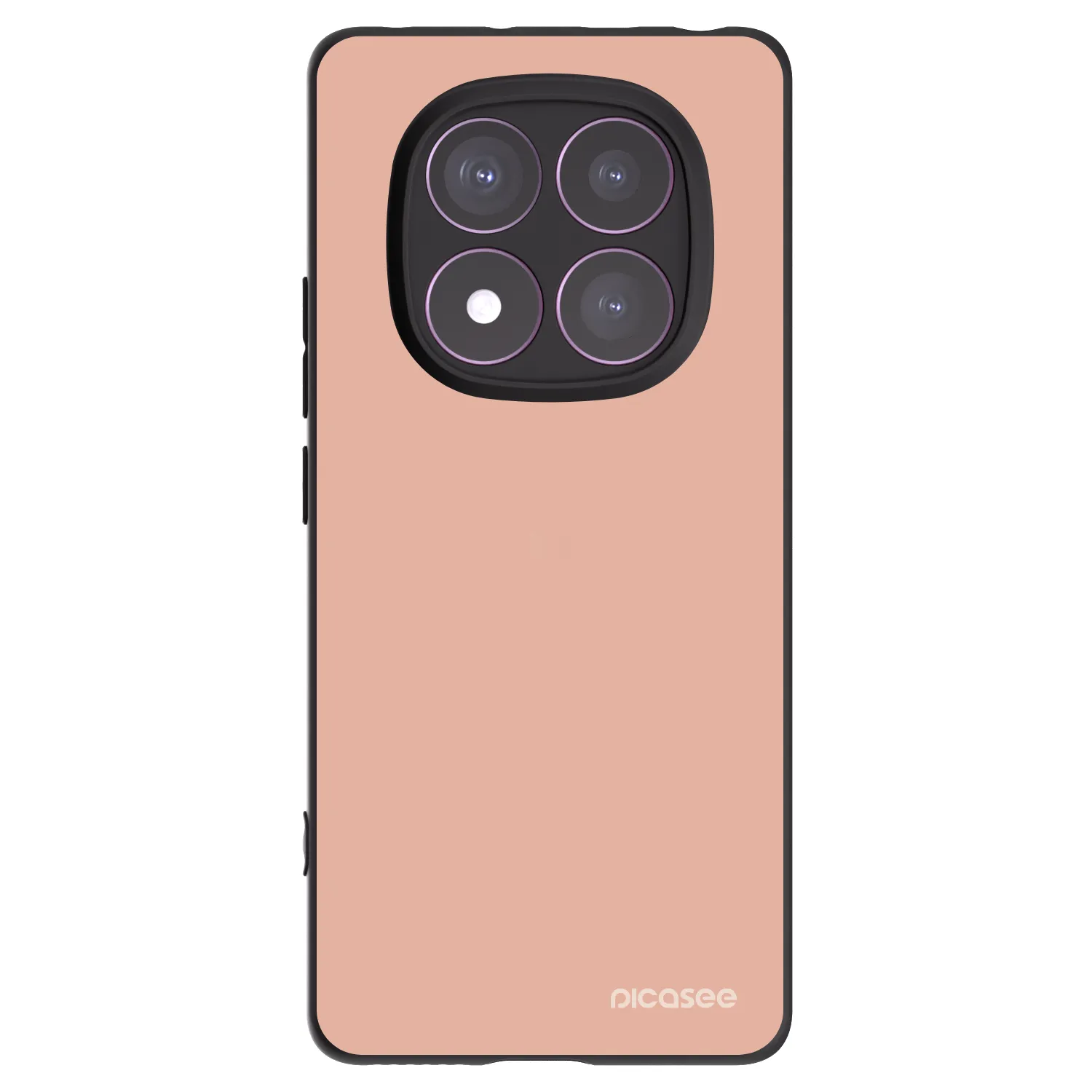 Picasee fekete szilikon tok az alábbi mobiltelefonokra Xiaomi Redmi Note 14 Pro 4G - Lullaby