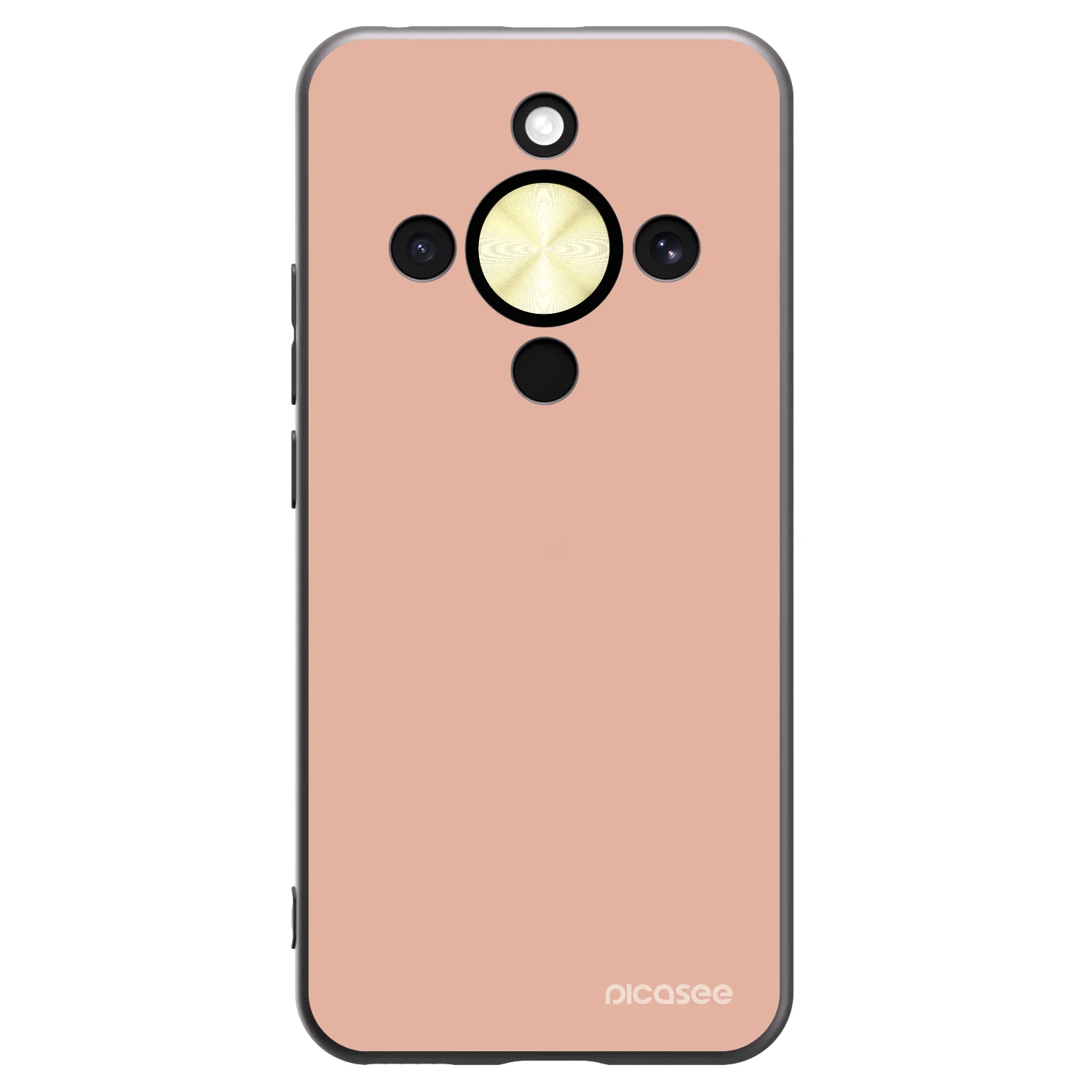 Picasee fekete szilikon tok az alábbi mobiltelefonokra Honor Magic8 Lite 5G - Lullaby